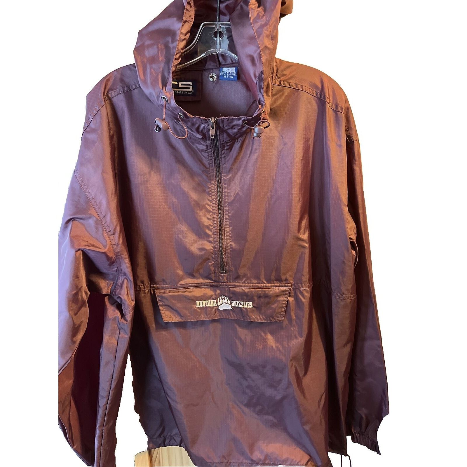 Other Crable Sportswear Montana Griz Men’s Large Nylon Rain Jacket Size US L / EU 52-54 / 3 - 1 Thumbnail
