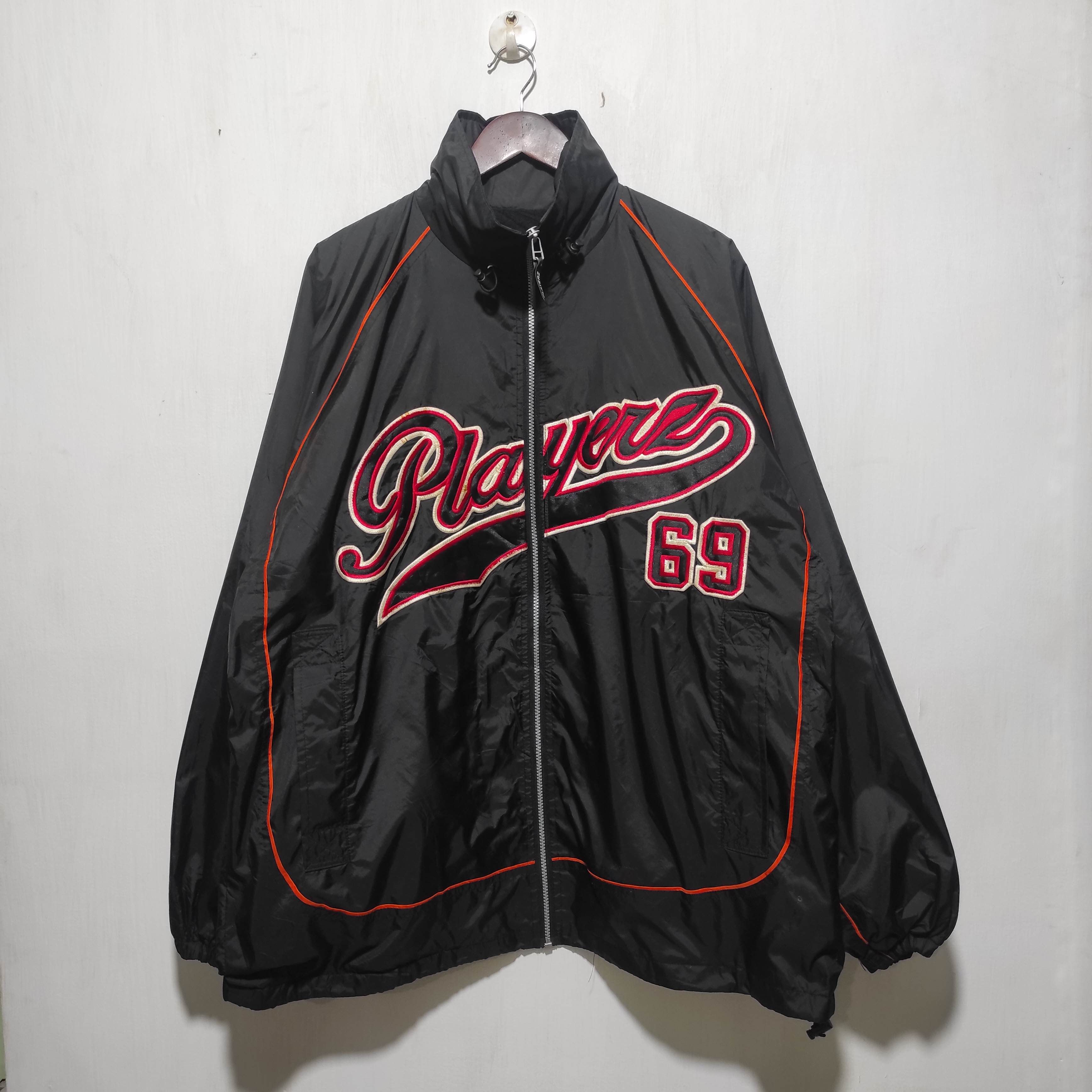 JNCO Vintage Players 69 Baseball Jacket Streetwear Jnco Hip Hop Size US XL / EU 56 / 4 - 2 Thumbnail