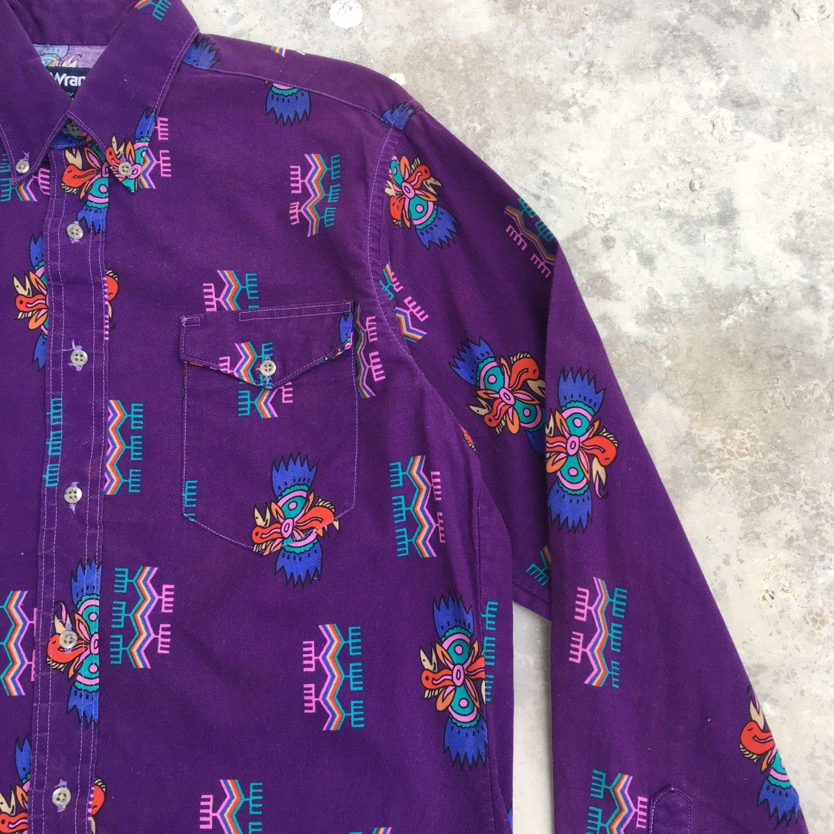 Vintage Vintage Wrangler Western Shirt Size US M / EU 48-50 / 2 - 5 Thumbnail