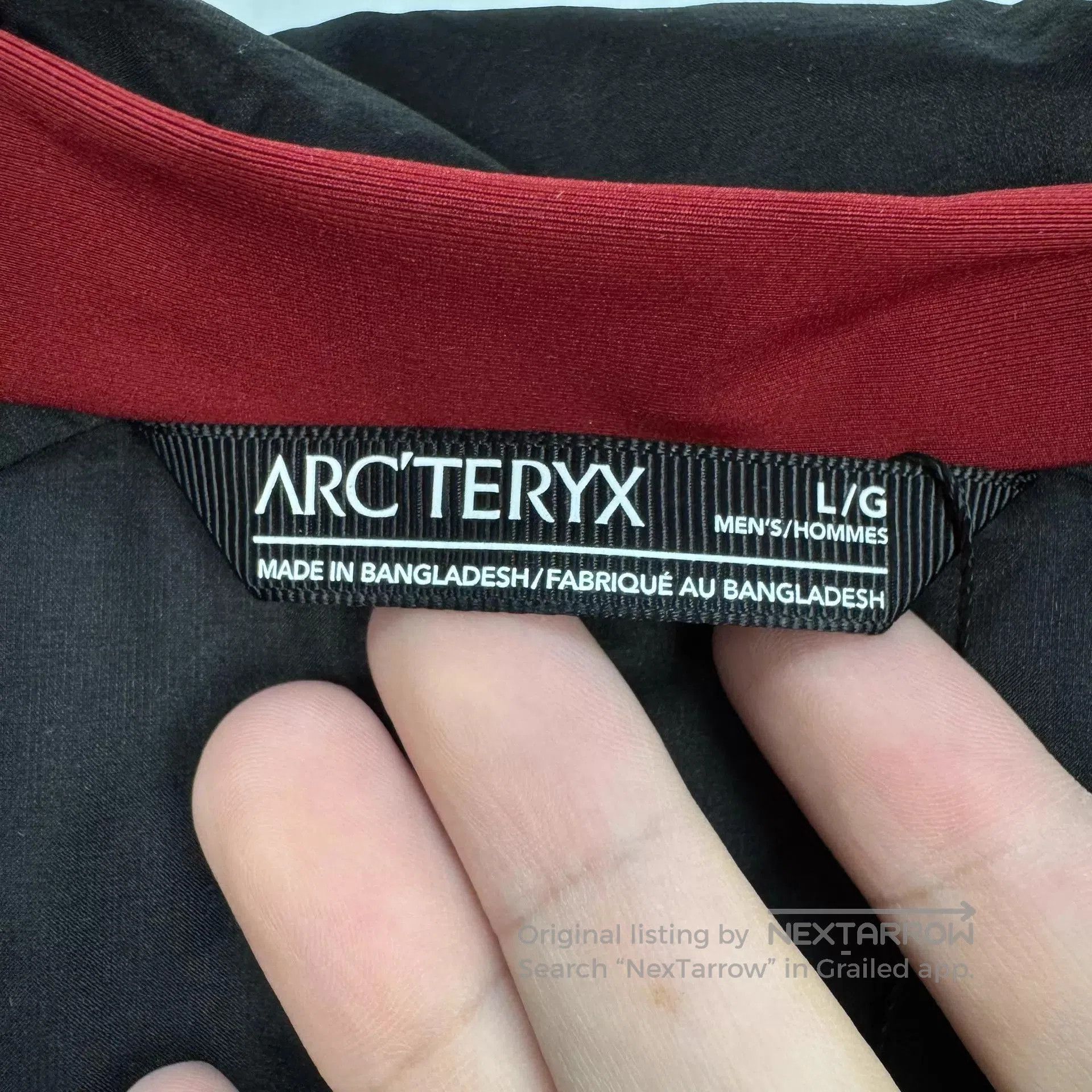 Arc'teryx Red Hooded Puffer Jacket Size L. Size US L / EU 52-54 / 3 - 5 Thumbnail