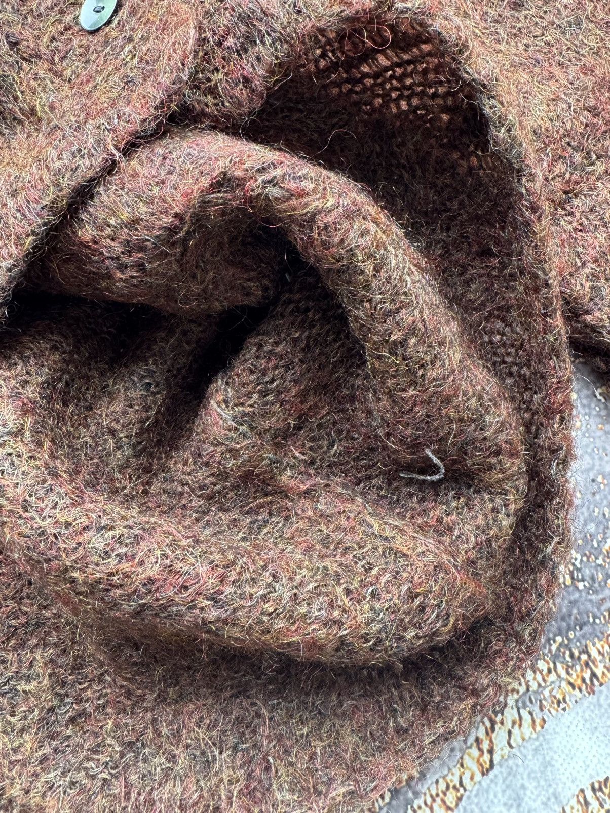 Vintage Vintage Mohair Cardigan Size L / US 10 / IT 46 - 5 Thumbnail