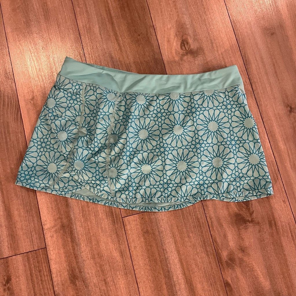 Patagonia Patagonia Blue Athletic Casual Skort Women Large Bin O-58 Size 30" / US 8 / IT 44 - 1 Thumbnail
