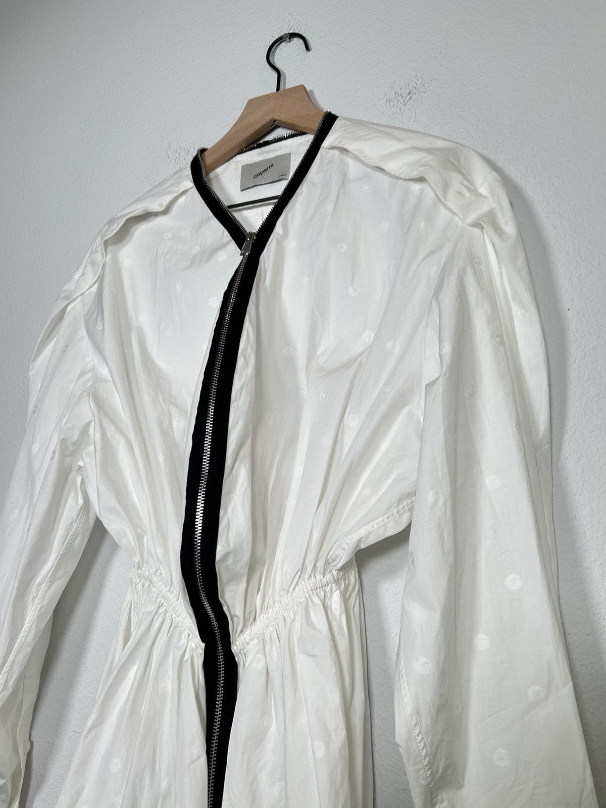 Coperni Gathered Cinched Full Zip top Size M / US 6-8 / IT 42-44 - 2 Thumbnail