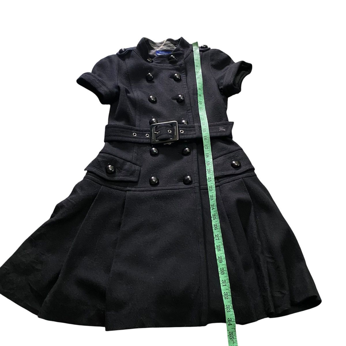 Burberry Burberry Blue Label Dress Wool Button Size 38 Black Color Size XS / US 0-2 / IT 36-38 - 14 Thumbnail