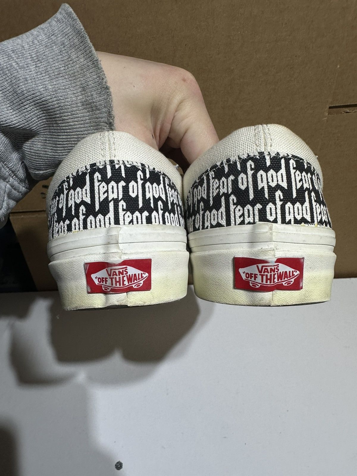 Fear of God × Vans Fear of God x Vans Era 95 DX White Black 1.0 Size US 7 / EU 40 - 10 Thumbnail