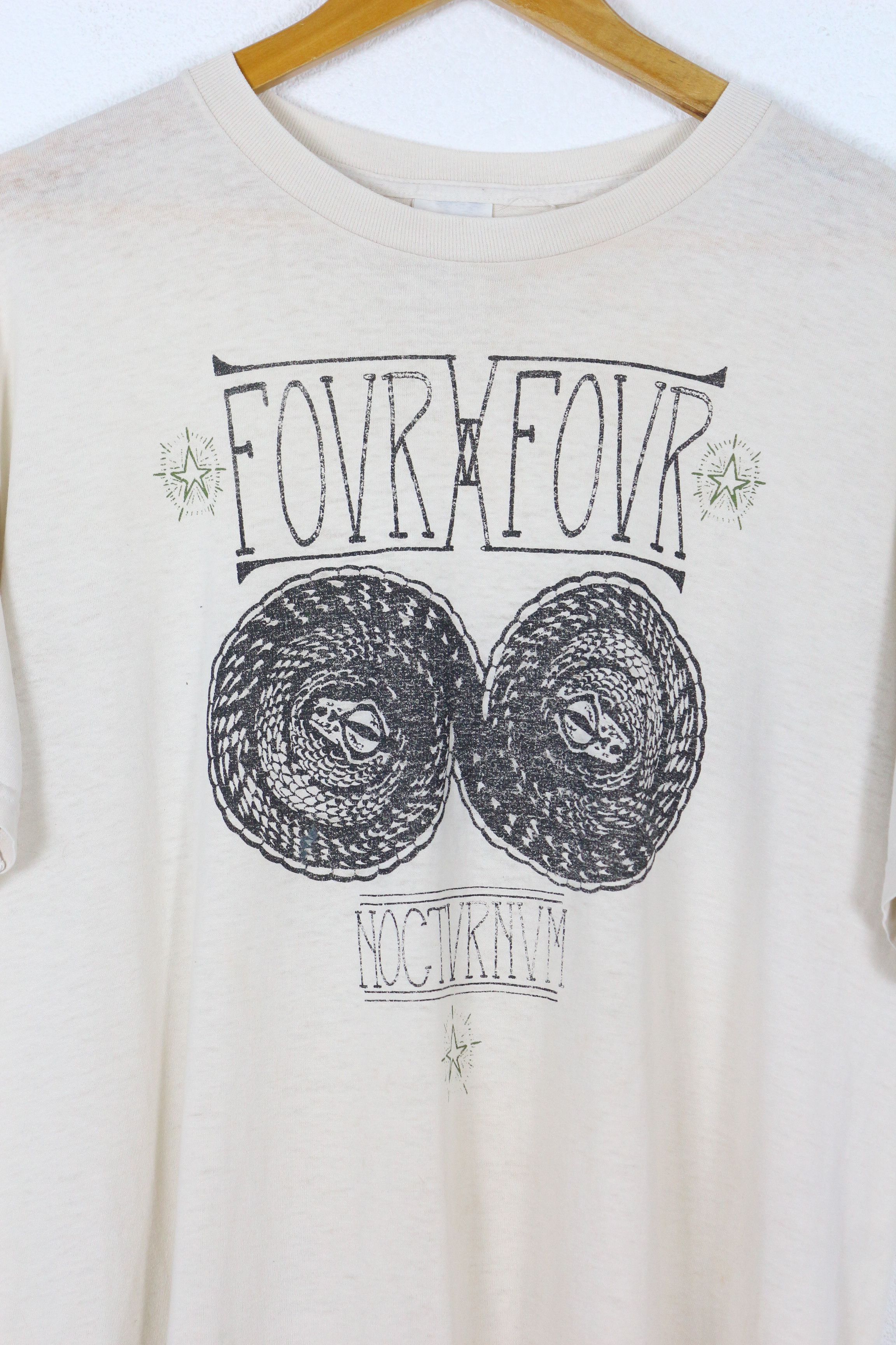 Vintage Vintage FOUR FOUR Nocturnum Grail Graphic Tee Vintage 90s NZ Size US L / EU 52-54 / 3 - 2 Thumbnail
