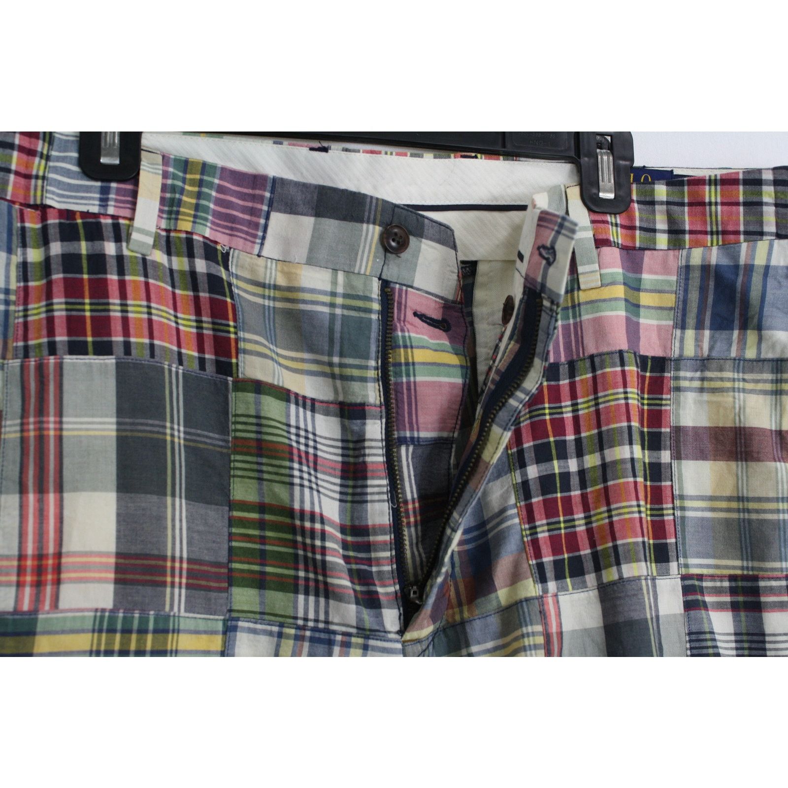 Ralph Lauren Polo Ralph Lauren Patchwork Madras Shorts Men 40 Classic Fit Size US 40 / EU 56 - 6 Thumbnail