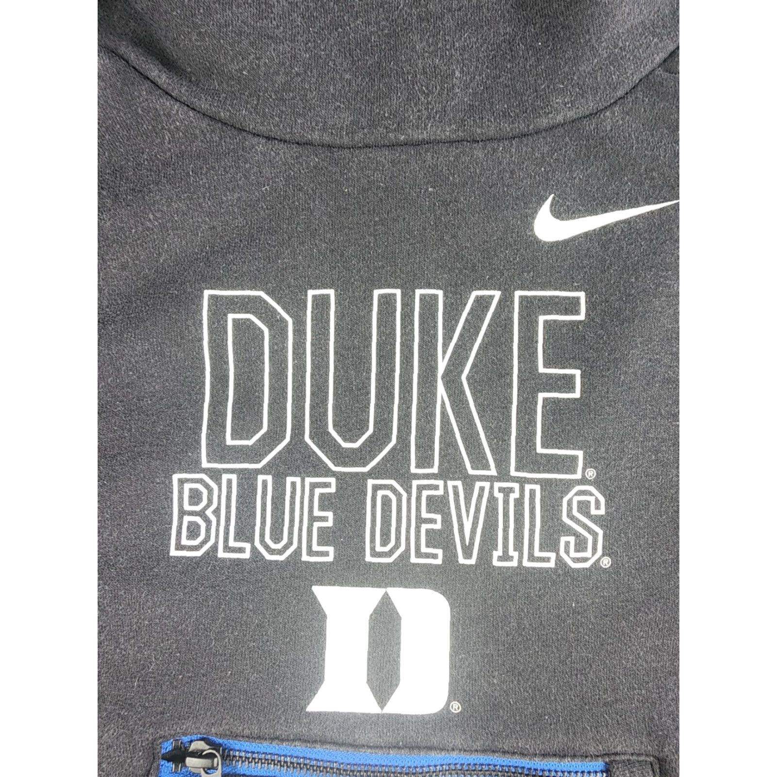 Nike VINTAGE Nike Red Sweatshirt Duke Blue Devils Cowl Neck Pullover Sz Small Mens Long Sleeve Drawstring Red/Blue Cotton, Cotton Blend, Polyester Sports Size US S / EU 44-46 / 1 - 2 Thumbnail