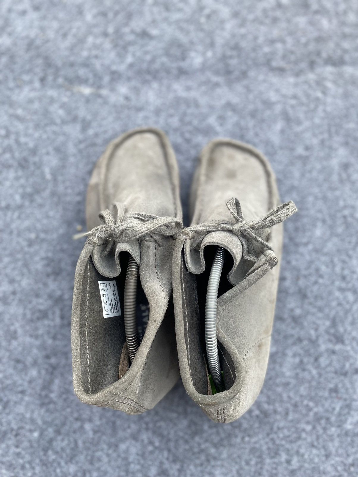 Clarks Clarks wallabee grey suede high Size US 9 / EU 42 - 4 Thumbnail