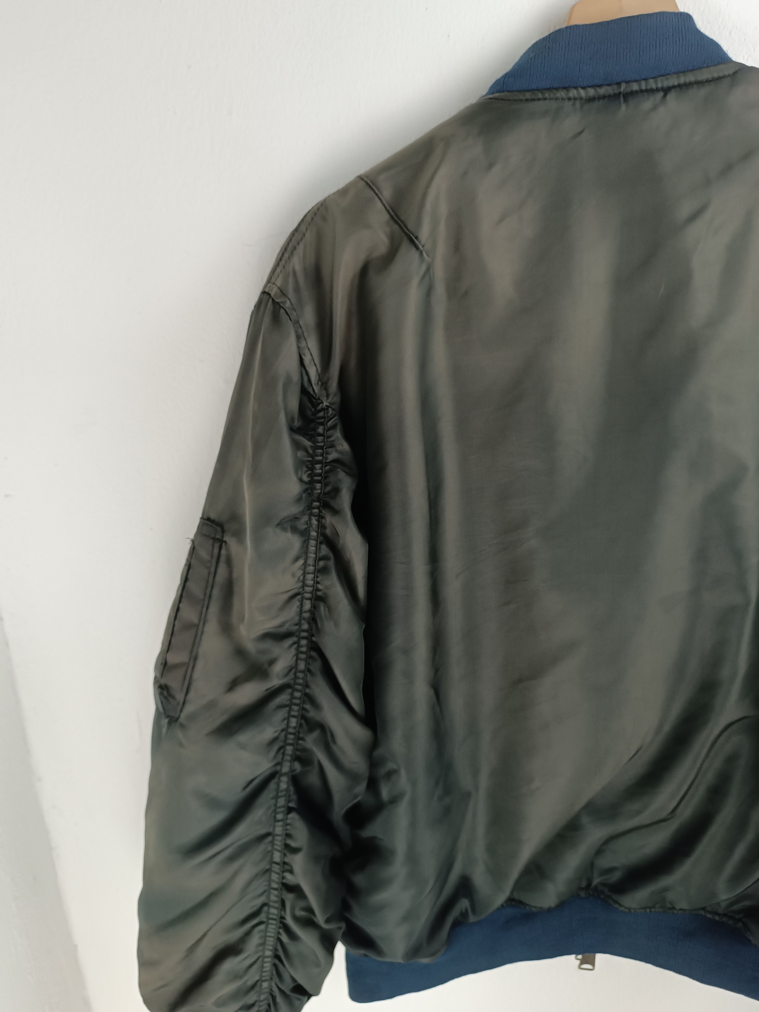 Alpha Industries VINTAGE 90S ALPHA BOMBER FIGHTER FLYERS JACKET Size US L / EU 52-54 / 3 - 13 Thumbnail
