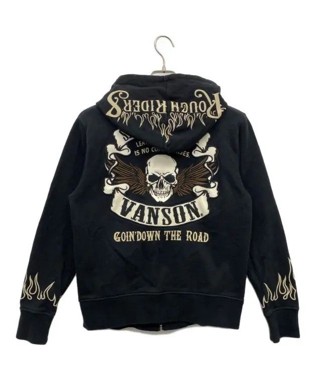 Vanson Leathers Rare🔥 Vanson Going Down the Road Zipup Hoodie Size US M / EU 48-50 / 2 - 5 Thumbnail