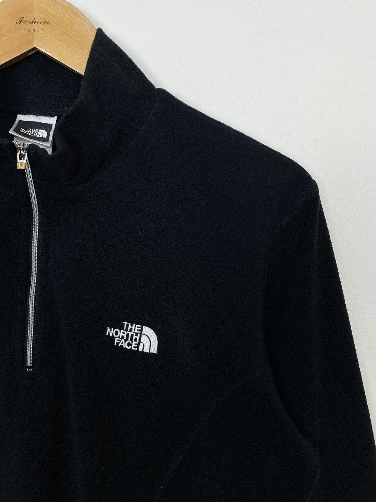 The North Face North Face Fleece Pullover Size L TKA 100 1/4 Zip Black Top Size L / US 10 / IT 46 - 3 Thumbnail