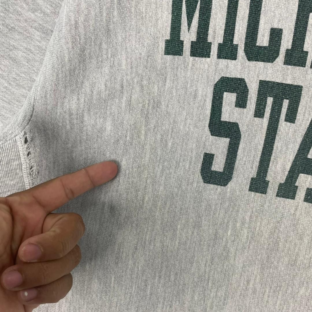 Champion Very Rare Champion Reverse Weave Michigan States Sweatshirt Size US L / EU 52-54 / 3 - 10 Thumbnail