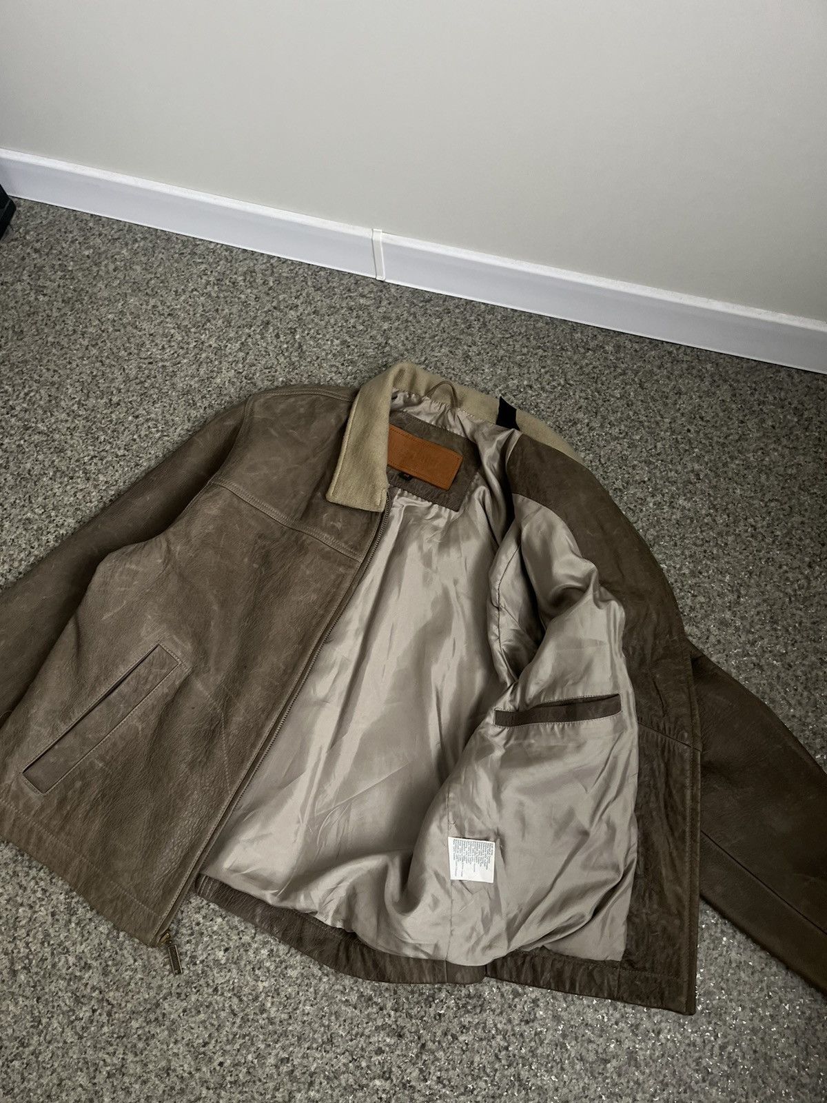 Timberland Vintage Timberland Leather Jacket sz M Size US M / EU 48-50 / 2 - 8 Thumbnail