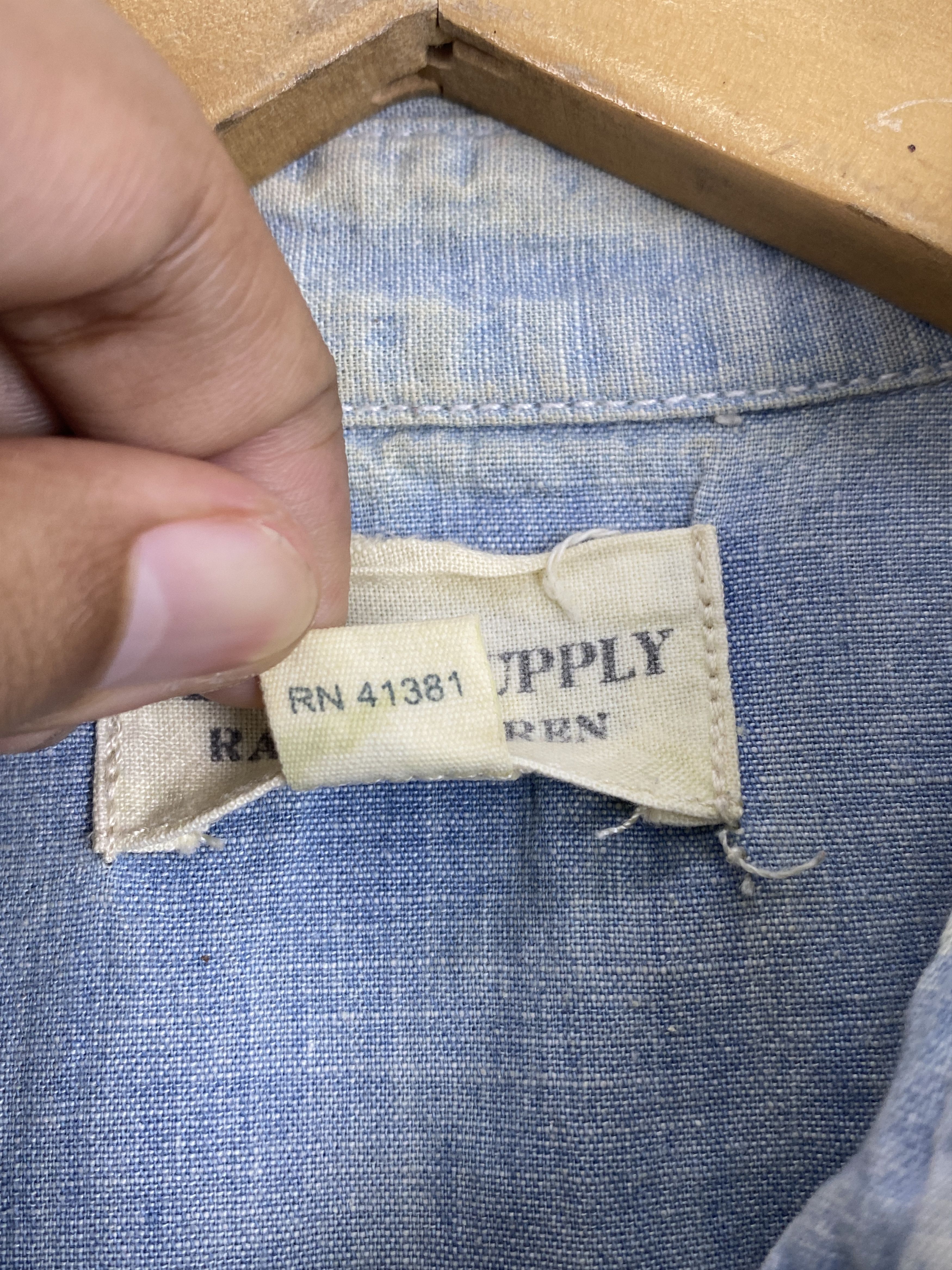 Denim & Supply Ralph Lauren 90s Vtg Denim And Supply Ralph Lauren Denim Jacket JA0153 Size US M / EU 48-50 / 2 - 6 Thumbnail