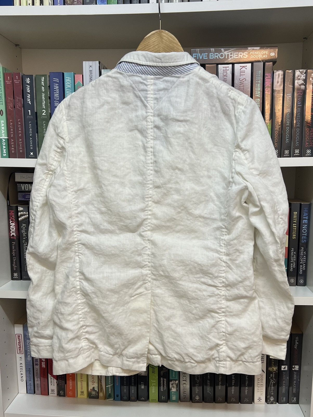Tommy Hilfiger Tommy Hilfiger Linen Jacket Size US M / EU 48-50 / 2 - 5 Thumbnail
