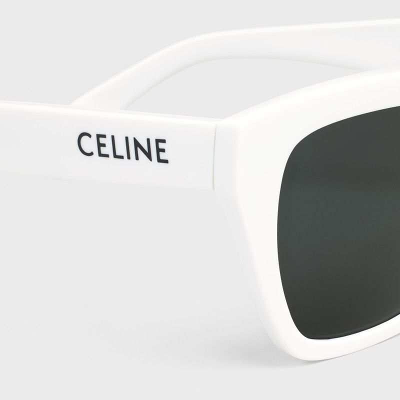 Celine o1bcso1str0326 4S198CPLB Size: OS / Sunglasses in White Size ONE SIZE - 4 Thumbnail