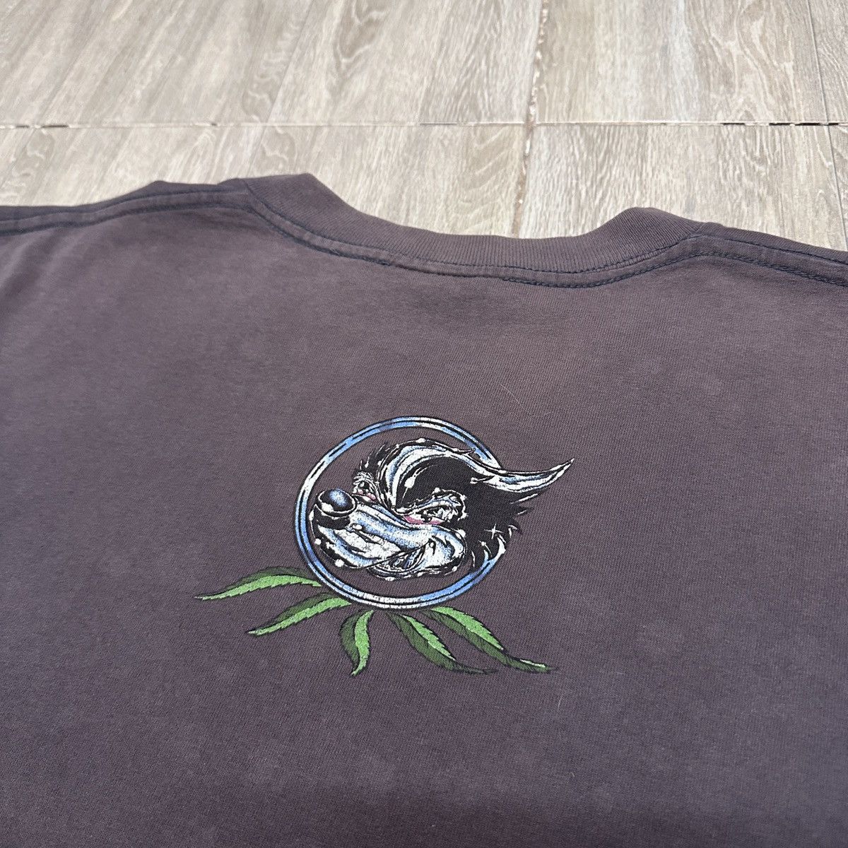 Other Vintage 1994 Skunk Wear Skateboard Tee single stitch . Size US L / EU 52-54 / 3 - 6 Thumbnail