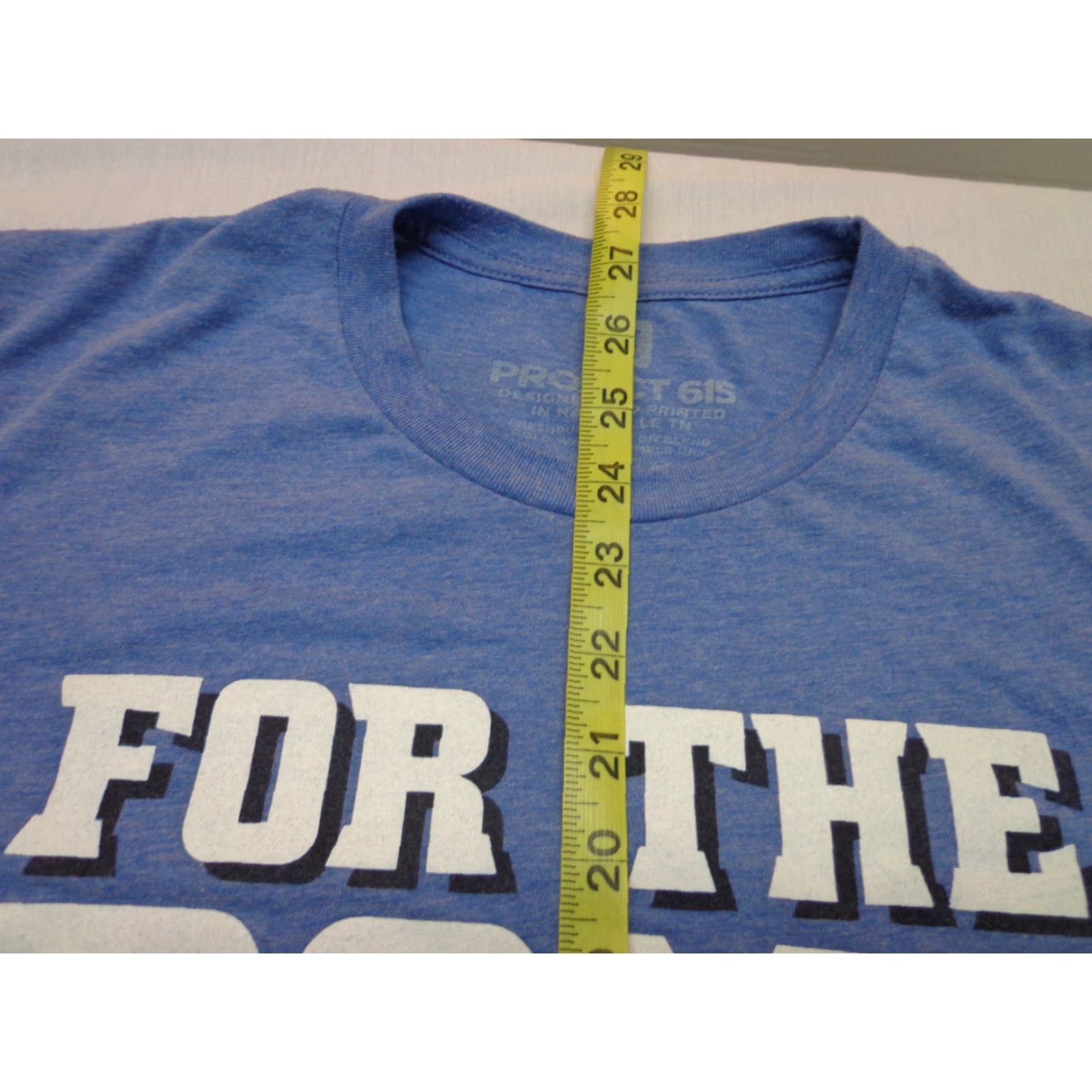 Y/Project Project 615 'For The Boys' Blue T Shirt M Mens Short Sleeve Crew Neck Cotton Size M Size US M / EU 48-50 / 2 - 5 Thumbnail