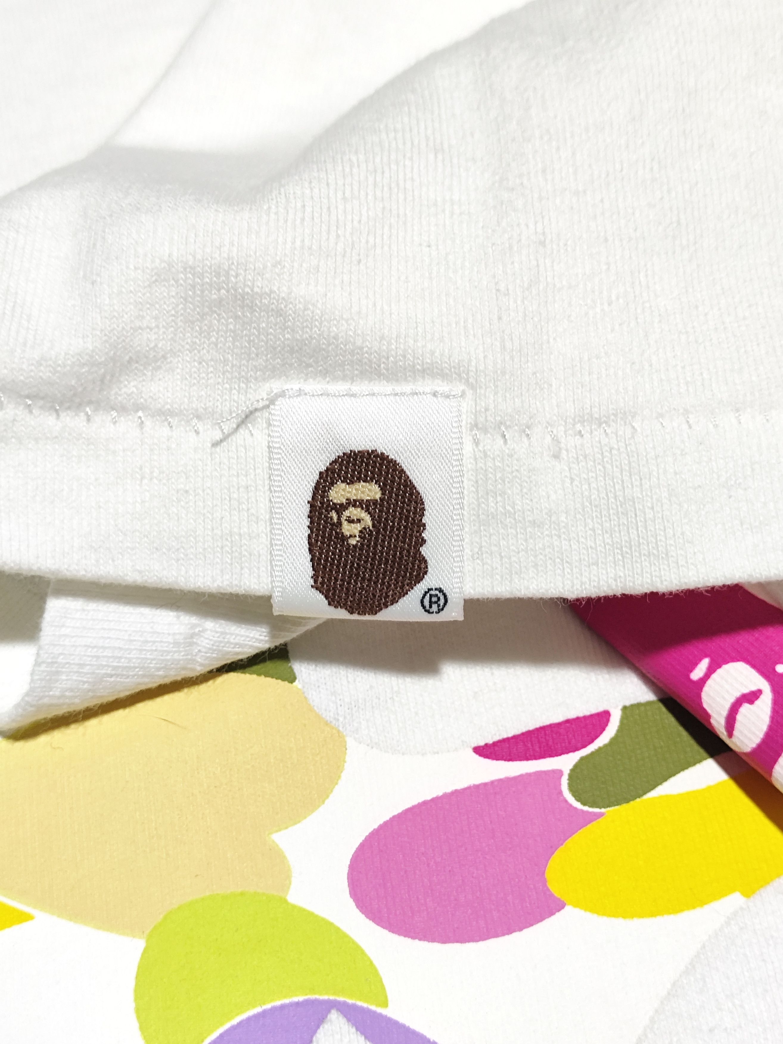 Bape MULTI CAMO SIDE BIG APE HEAD TEE Size XS / US 0-2 / IT 36-38 - 6 Thumbnail