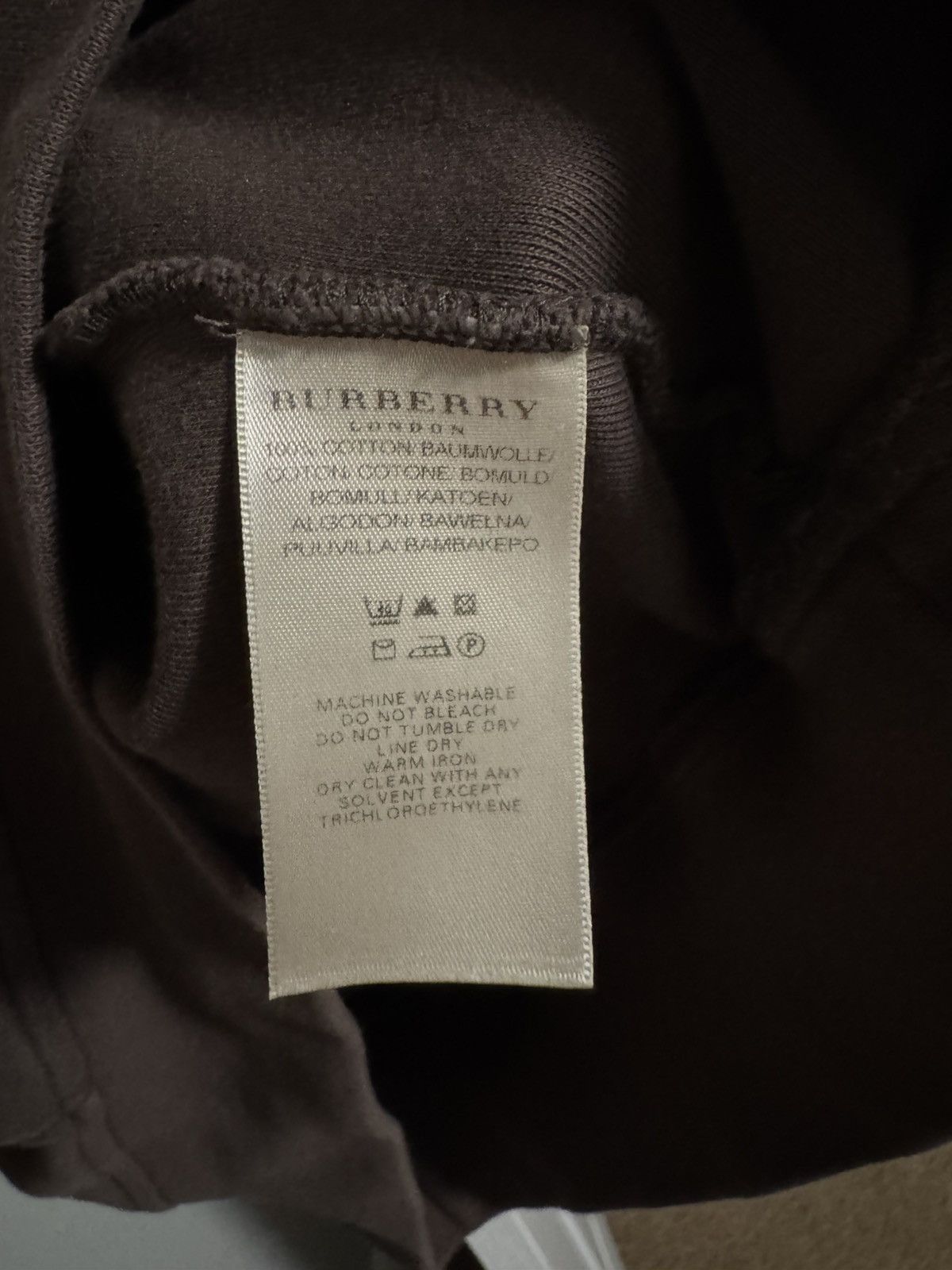 Burberry Burberry Quarter zip brown size large men’s Size US L / EU 52-54 / 3 - 5 Thumbnail