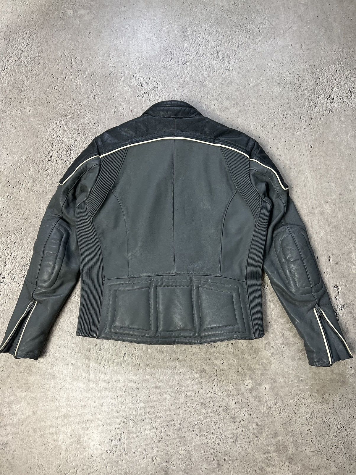 Harley Davidson × Vintage 90s Vintage Grunge Distressed Biker Leather Jacket Size US M / EU 48-50 / 2 - 11 Thumbnail