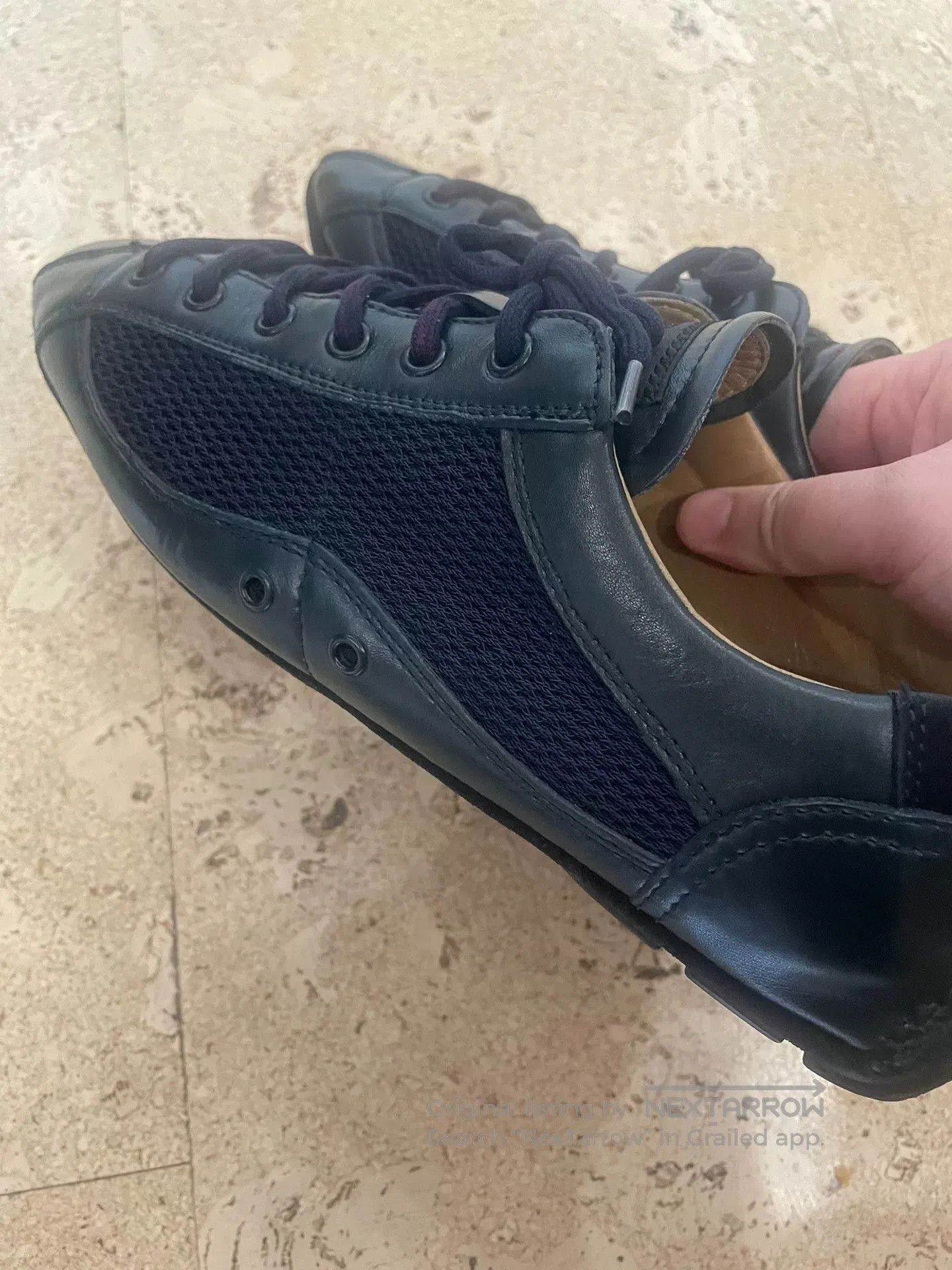 Prada PRADA Navy Blue Casual Shoes Size 42. Size US 9 / EU 42 - 3 Thumbnail