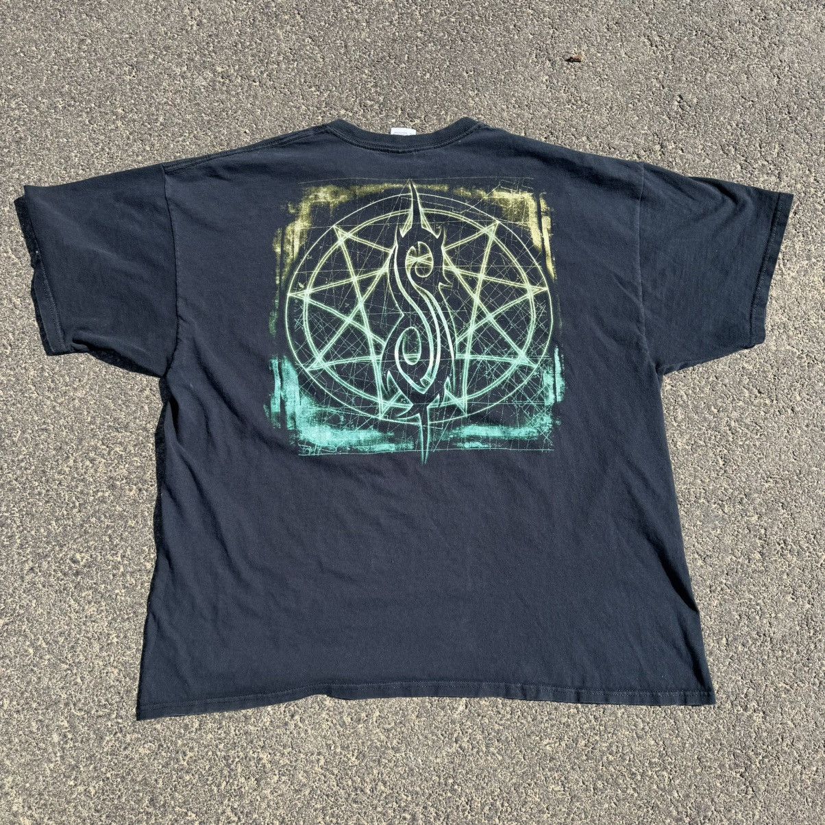 Slipknot Vintage Slipknot lOWA 00s Band Tee Oversized AOP Black Metal Size US XXL / EU 58 / 5 - 11 Thumbnail