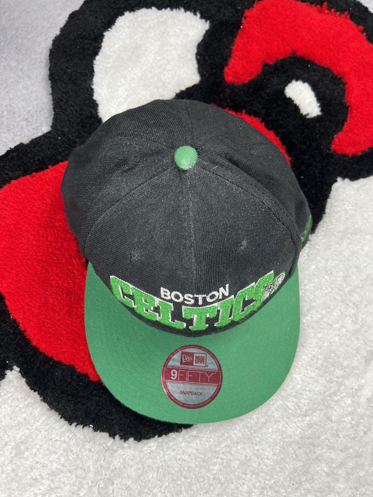 New Era Boston Celtic NBA Basketball Y2K Cap Hat Size ONE SIZE - 5 Thumbnail