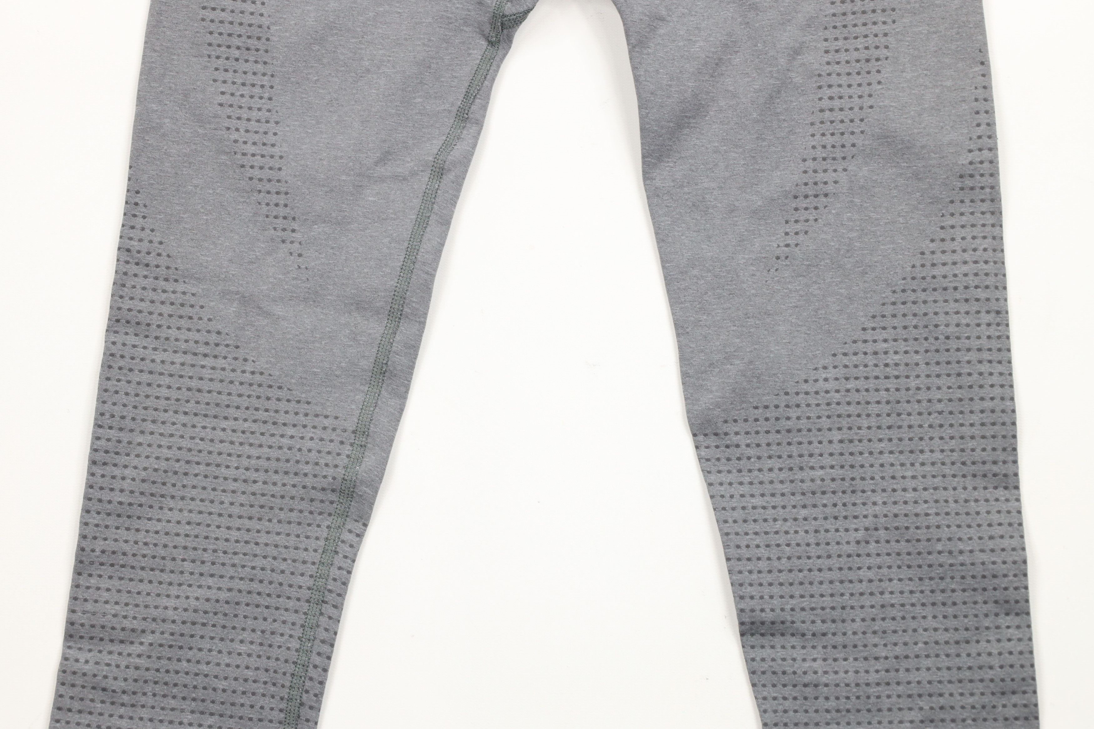 Gymshark × Vintage Gymshark Seamless Spandex Gym Training Pants Heather Gray Size 24" / US 00 / IT 34 - 3 Thumbnail