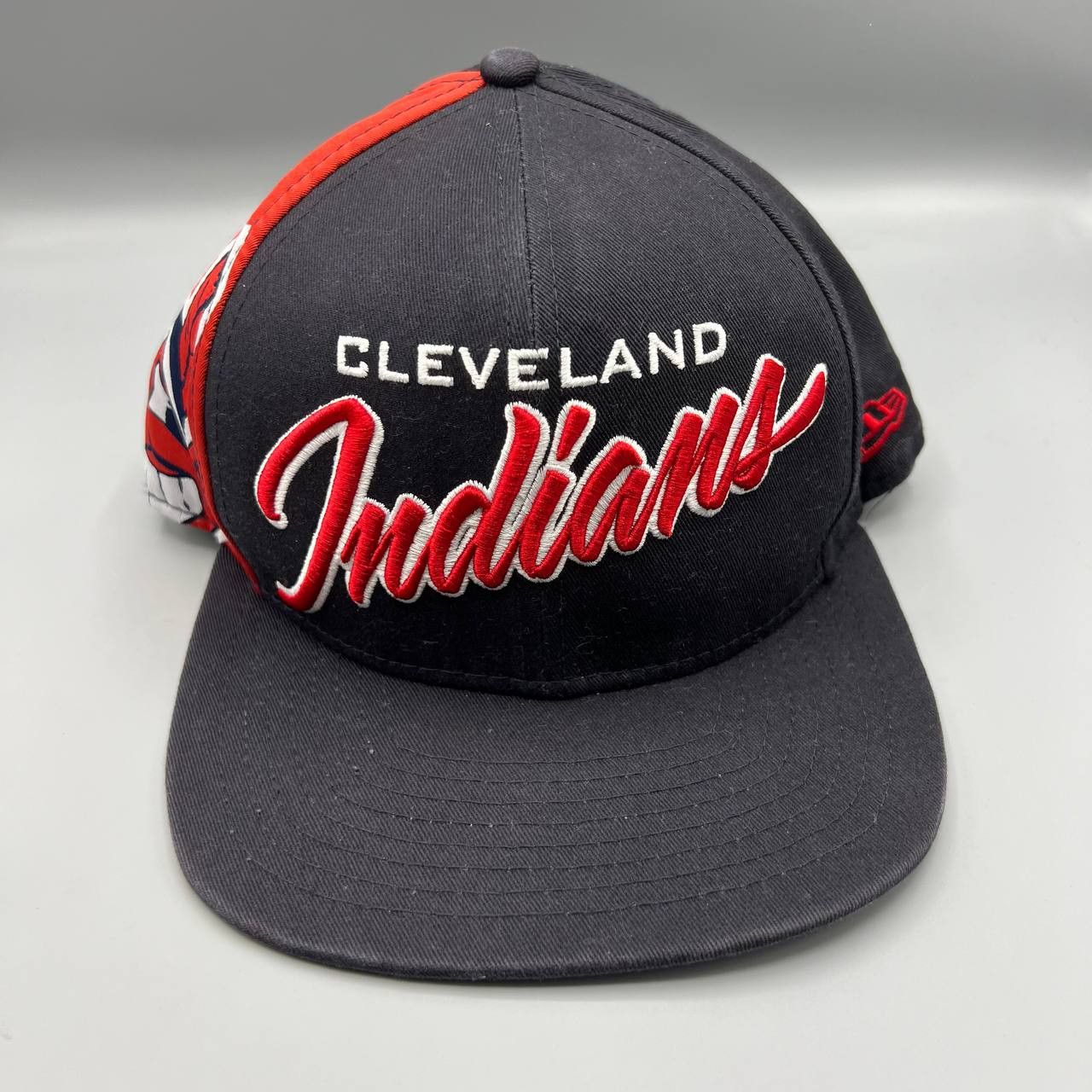 New Era Cleveland Indians Guardians Hat Men Snap Back Cap Size ONE SIZE - 1 Thumbnail