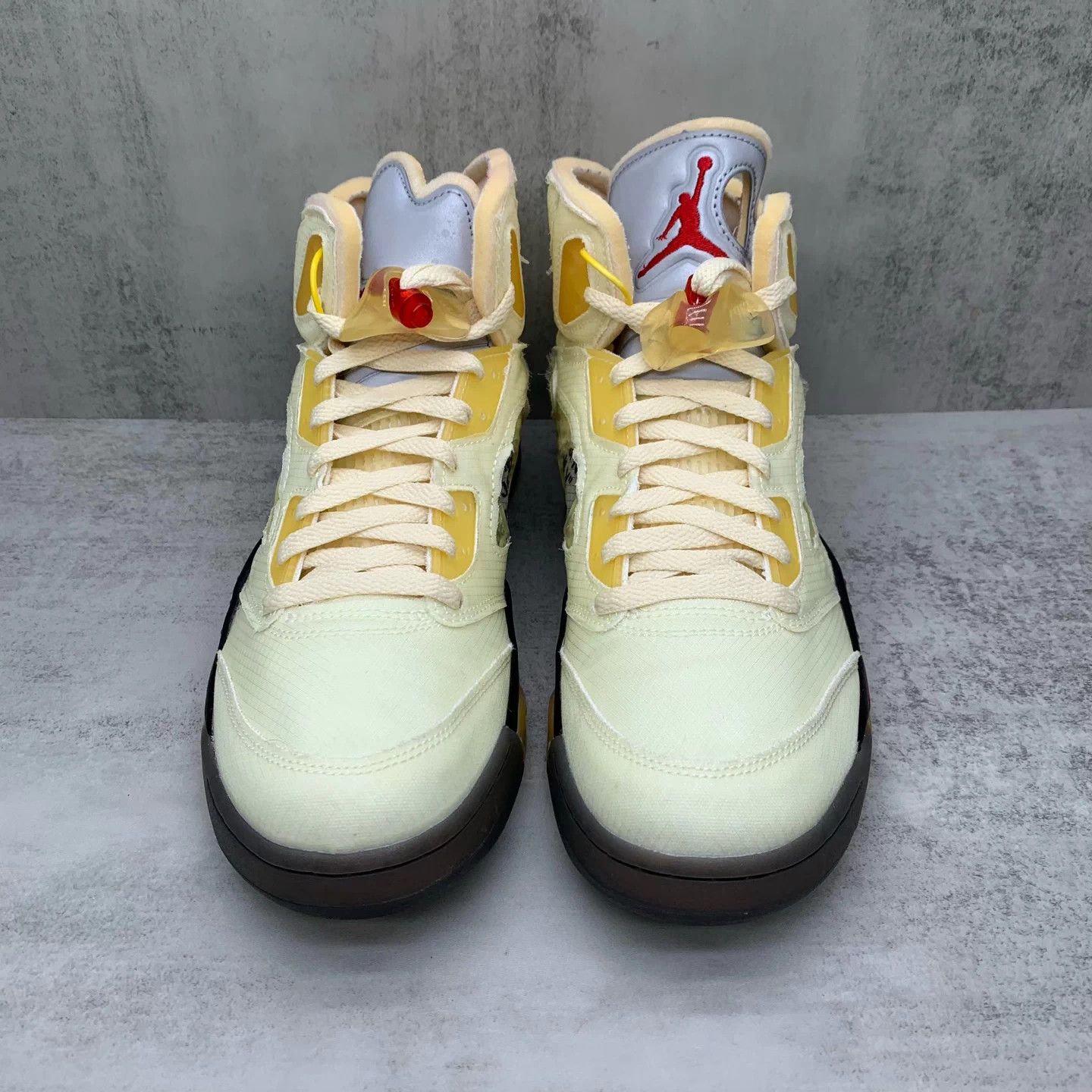 Nike OW x AJ5 White Mesh & Canvas 44 98 New Size US 11 / EU 44 - 4 Thumbnail