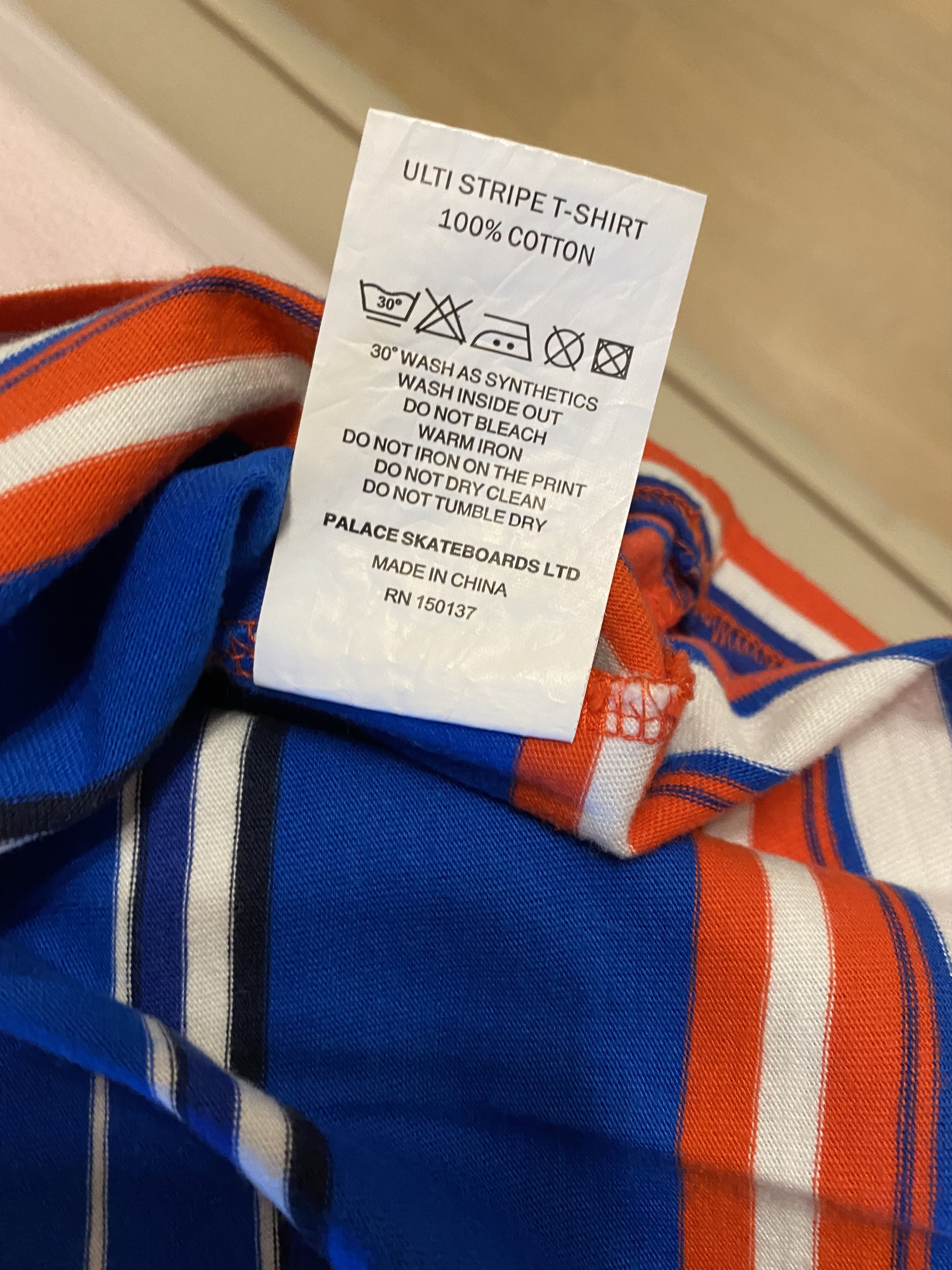 Palace Palace Ulti Stripe 2018 Tee T-Shirt multicolor Size US M / EU 48-50 / 2 - 7 Thumbnail
