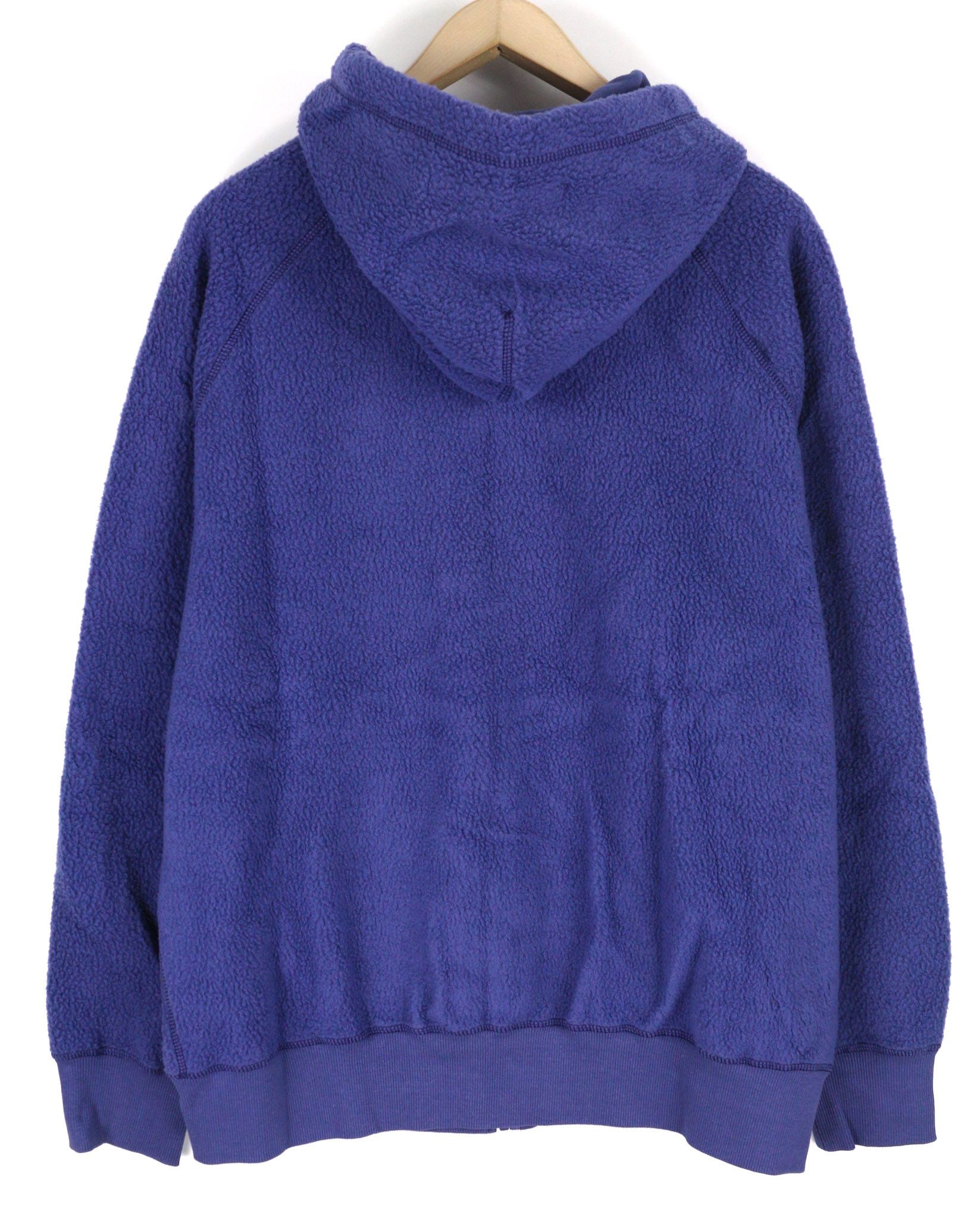 Diesel S-Rummes-Zip-Rev Men Hoodie L Blue RRP€250 Fleece 40113 Size US L / EU 52-54 / 3 - 2 Thumbnail