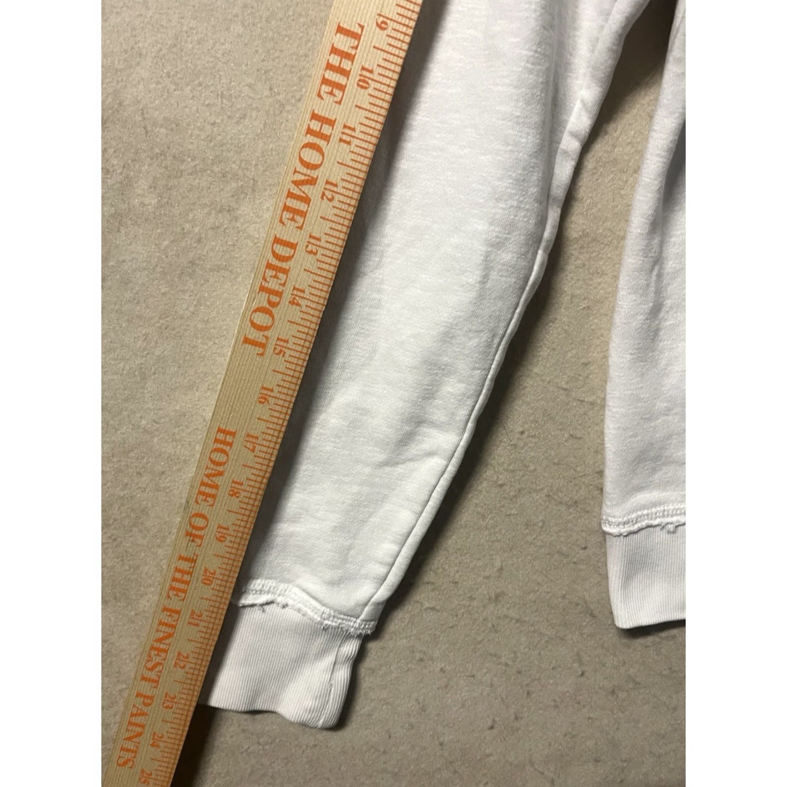 Aeropostale Aeropostale Sweater Hooded Womens Small P White Pullover Hoodie Casual Outdoors Logo Pattern Solid Size S / US 4 / IT 40 - 5 Thumbnail