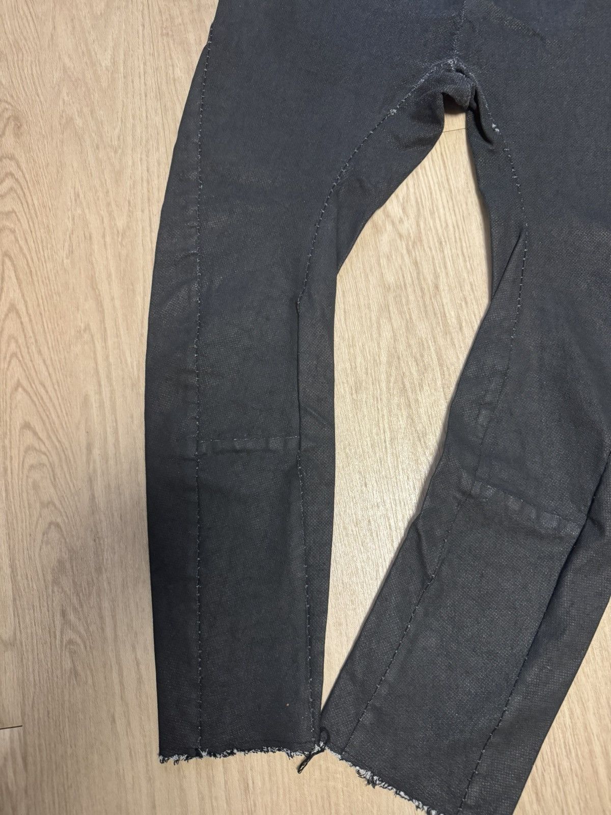 Masnada Masnada Coated Cotton Trousers (US 36) Size US 36 / EU 52 - 4 Thumbnail