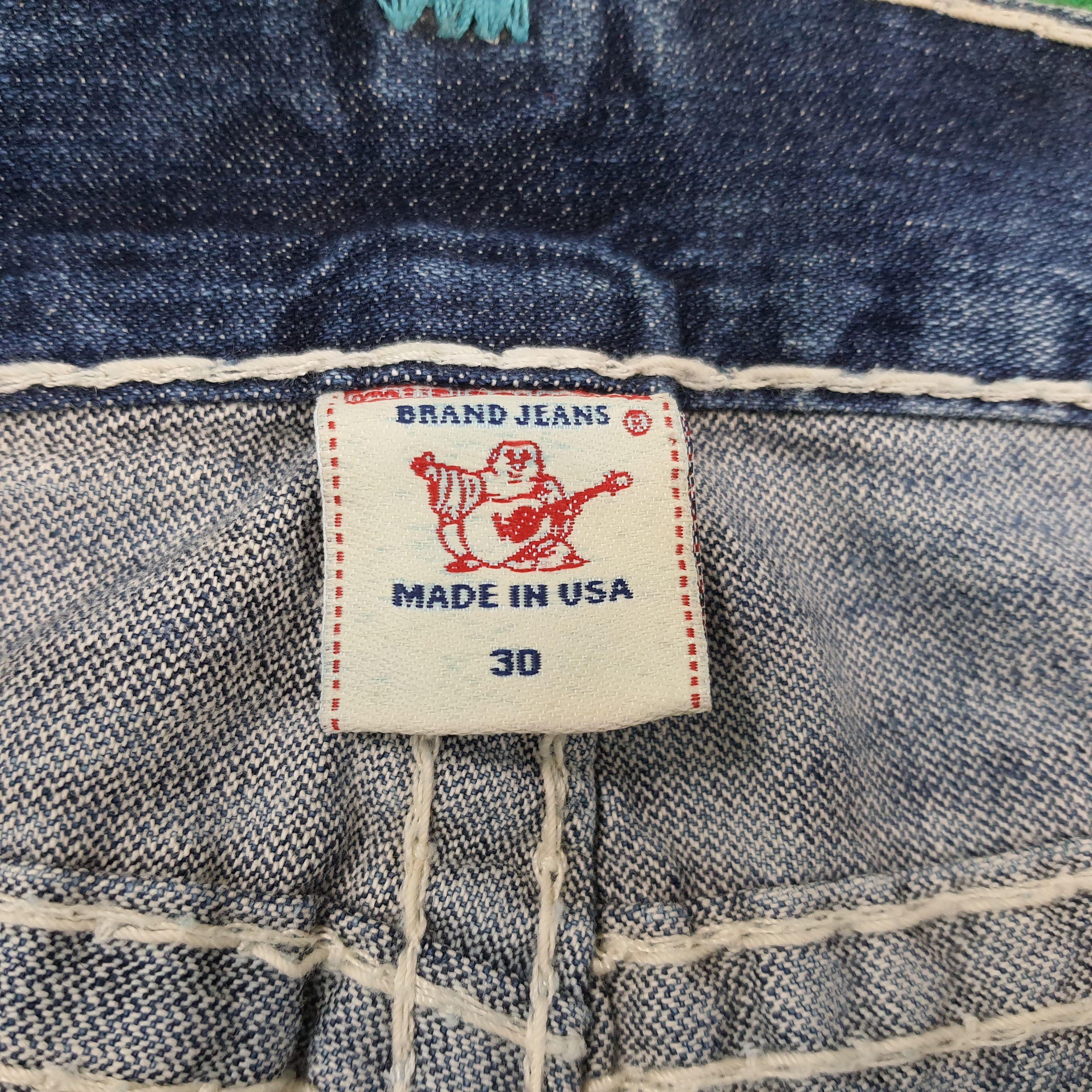 True Religion Vintage True Religion Ricky Super T Jeans C297N10 Size US 31 - 8 Thumbnail