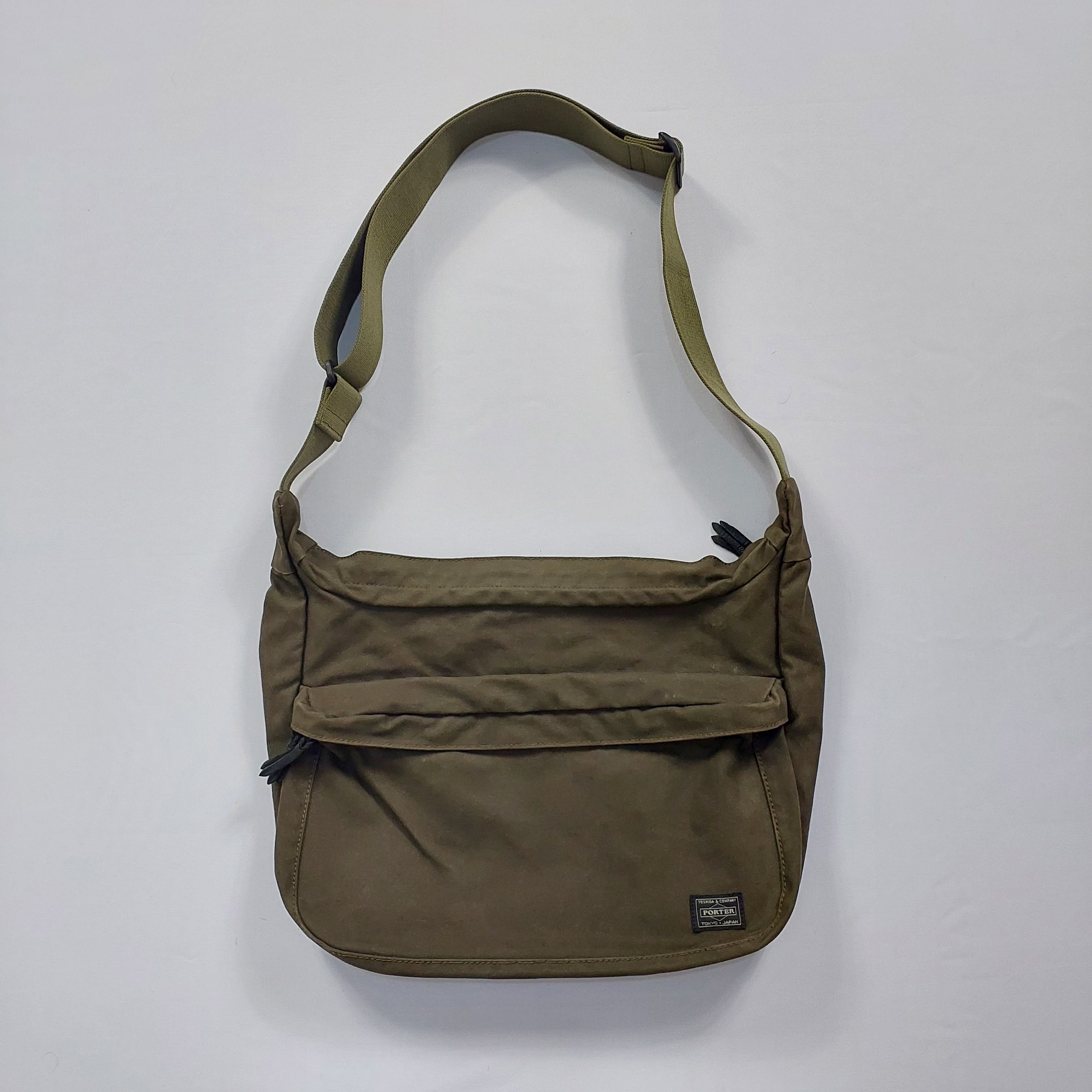 image of Porter - Utility Messenger Bag in Olive, Men's