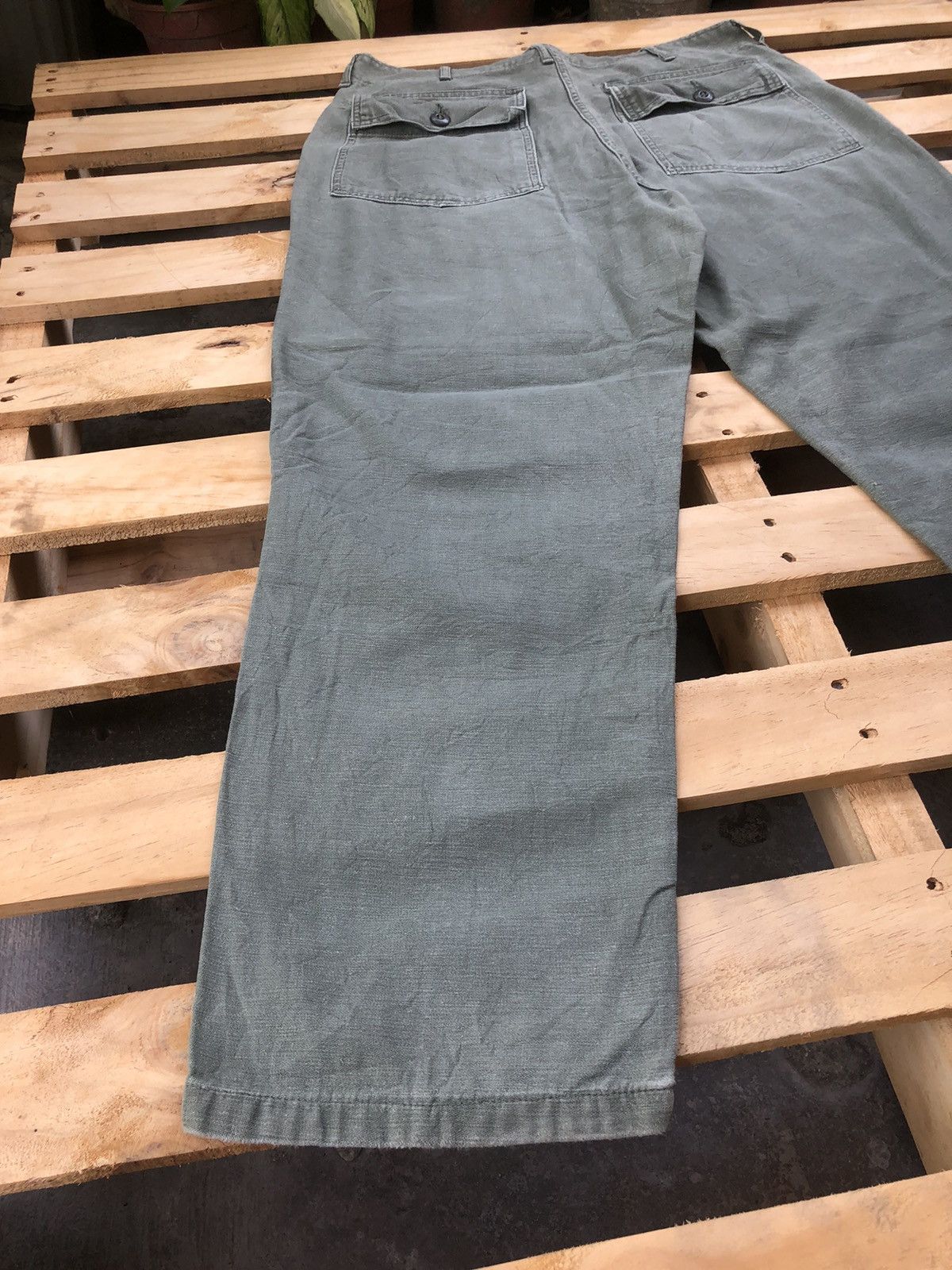 Vintage Vintage 60s 70s OG 107 US Army Utility Pants Size US 34 / EU 50 - 16 Thumbnail