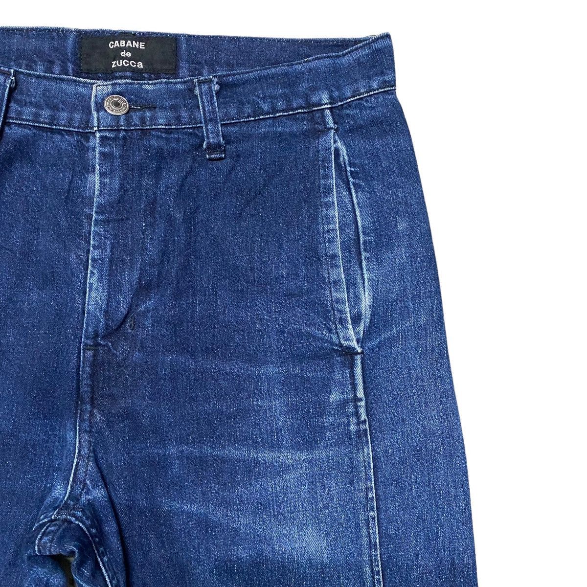 CABANE de ZUCCa Cabane De Zucca Denim Fatigue Pants Indigo Dye Size US 30 / EU 46 - 5 Thumbnail