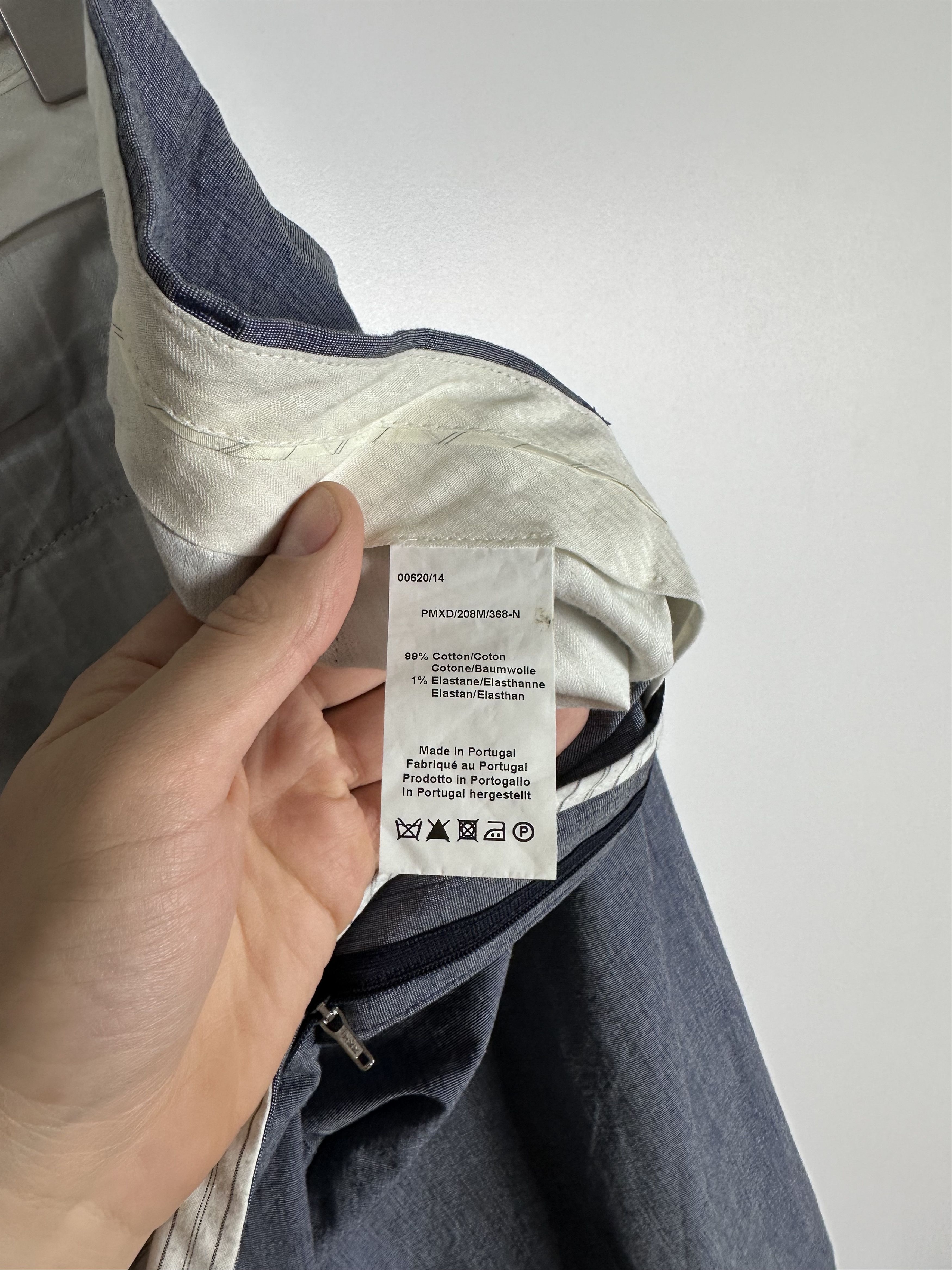 Paul Smith Paul Smith Mens Trousers Cotton Blue Size 38 Size US 38 / EU 54 - 9 Thumbnail