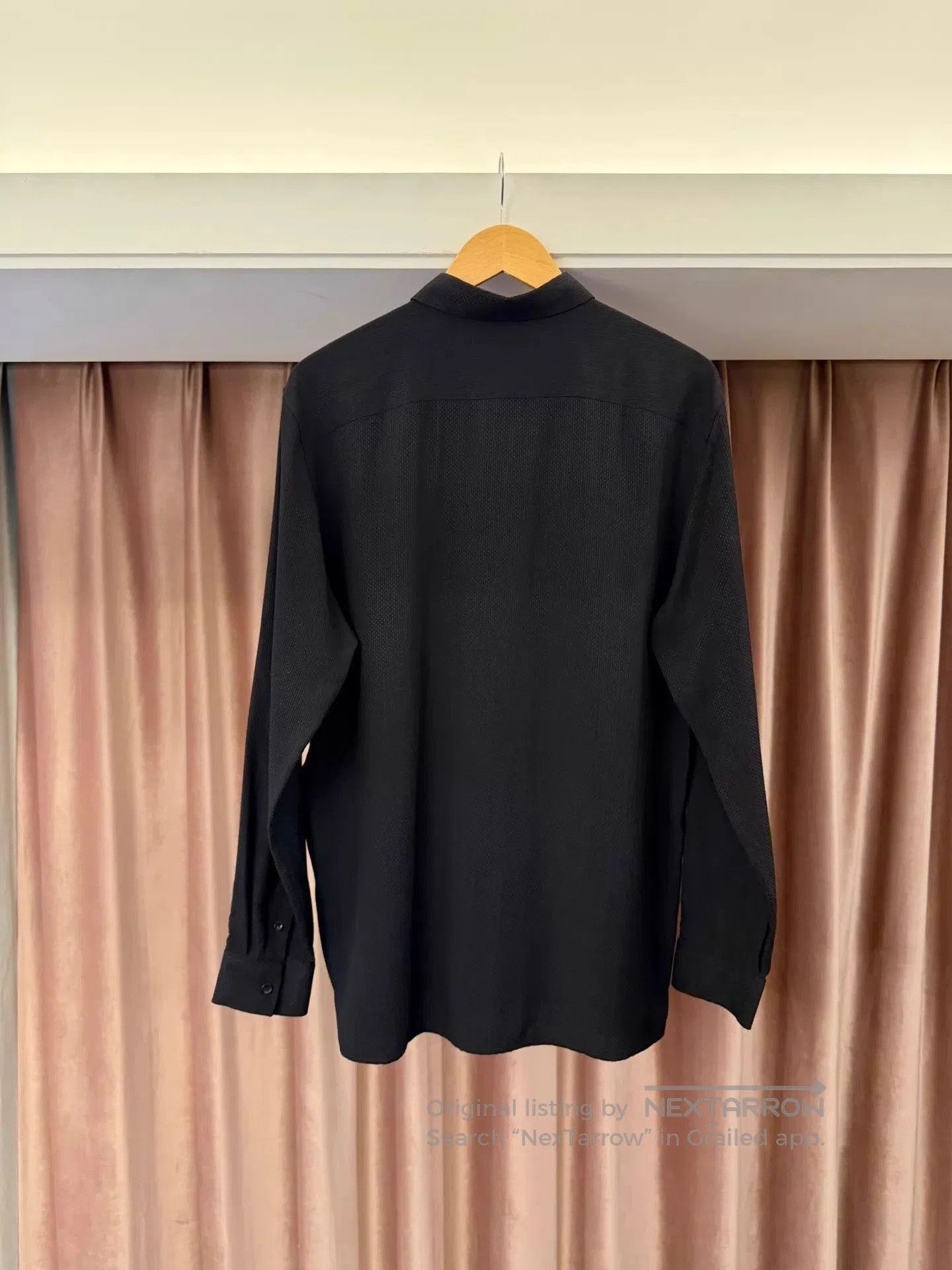 Saint Laurent Paris Black Long. Size US M / EU 48-50 / 2 - 2 Thumbnail