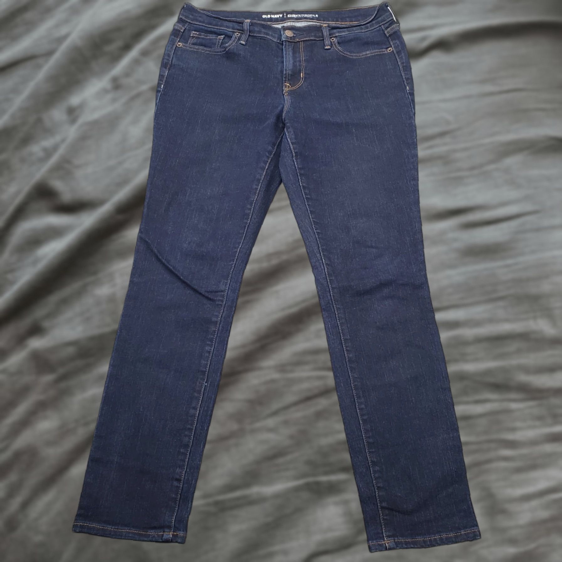 Old Navy Old Navy Jeans Womens 8P Petite Blue Denim Mid-Rise Skinny Leg Shirt? Size 30" / US 8 / IT 44 - 1 Thumbnail