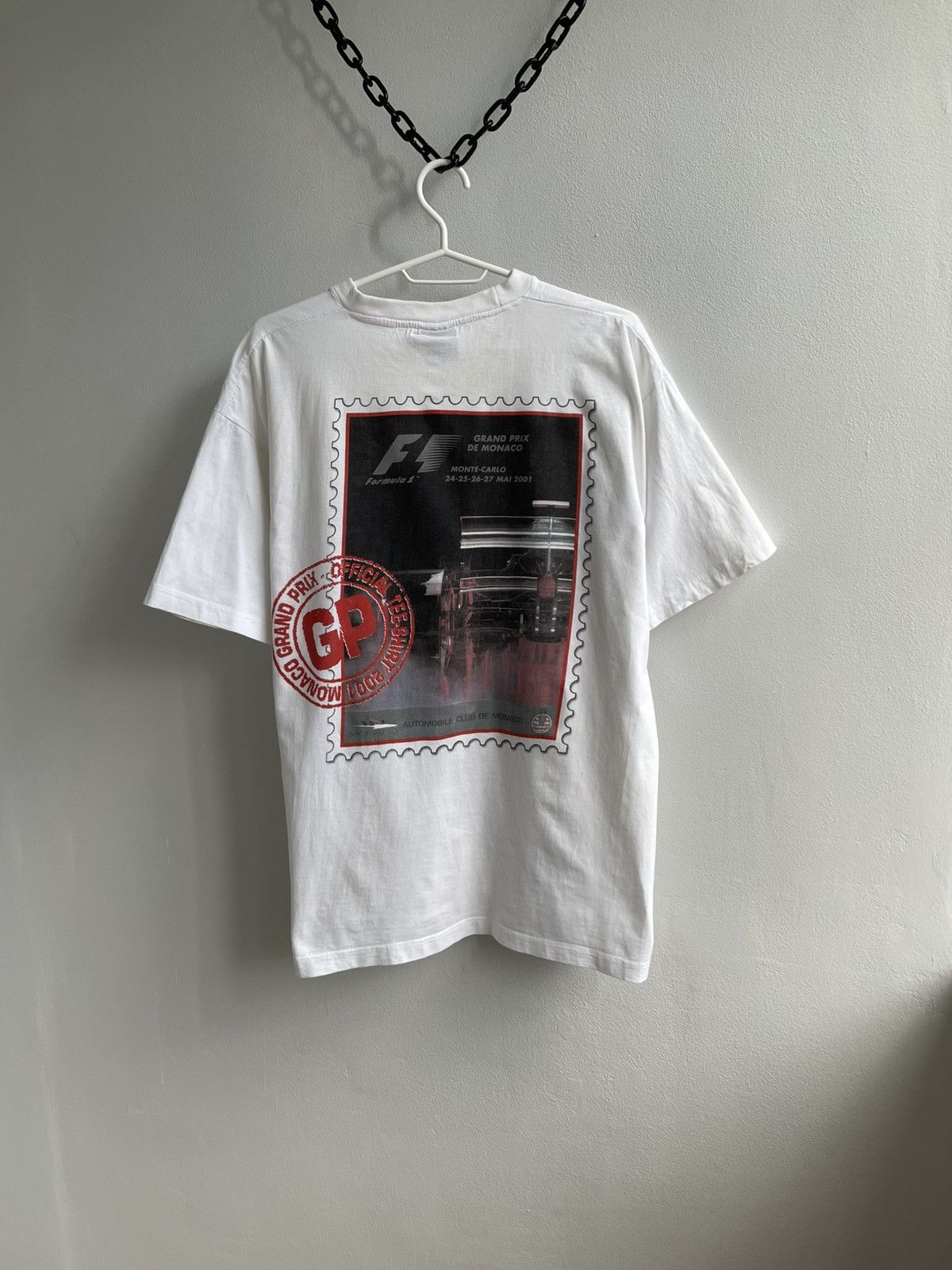 Formula 1 Vintage Monaco Grand Prix 90s 2001 T Shirt Tee Formula 1 F1 Size US XL / EU 56 / 4 - 1 Thumbnail
