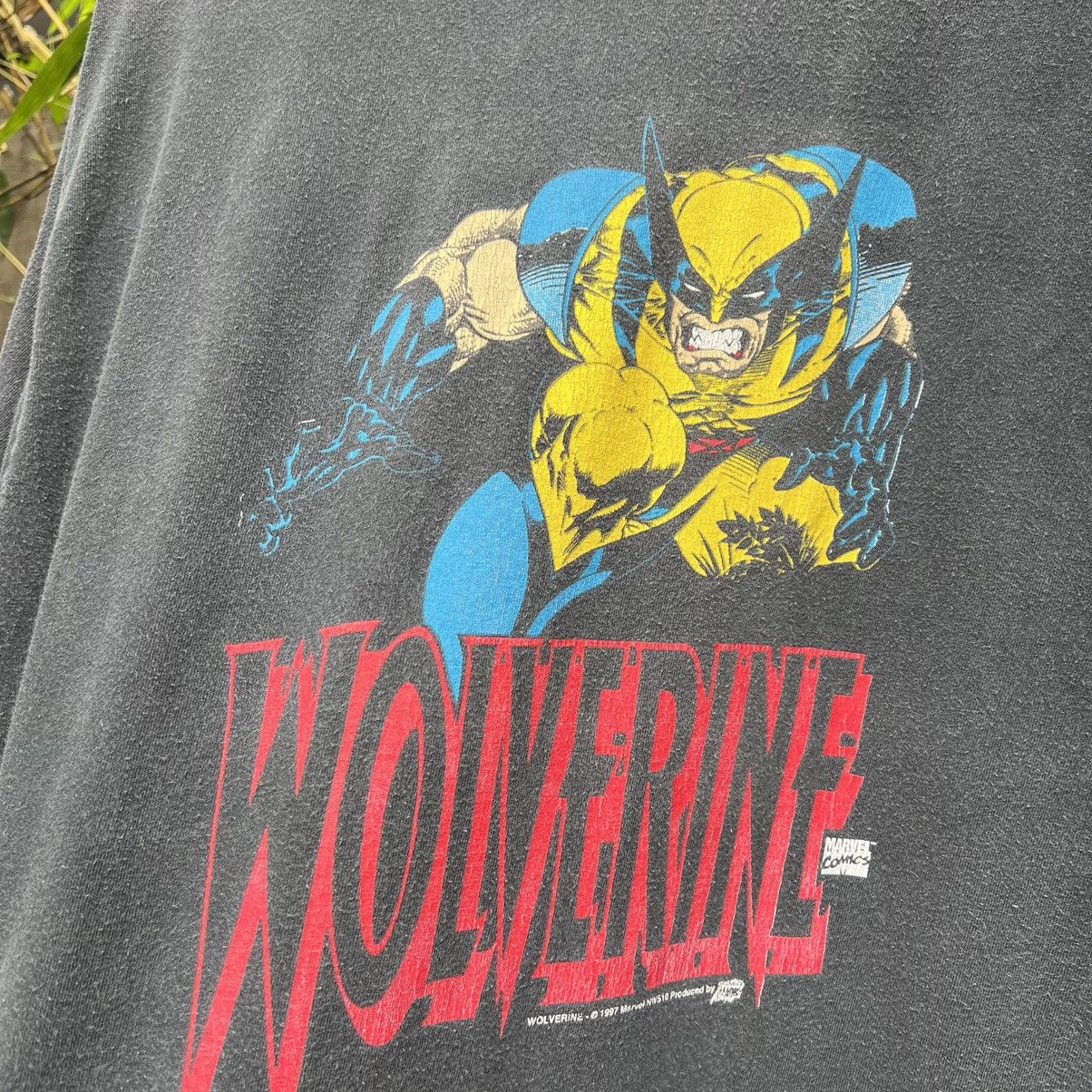 Marvel Comics × Vintage VTG Rare 1997 Wolverine Comic Images Marvel Tee Shirt Logan Size US L / EU 52-54 / 3 - 2 Thumbnail