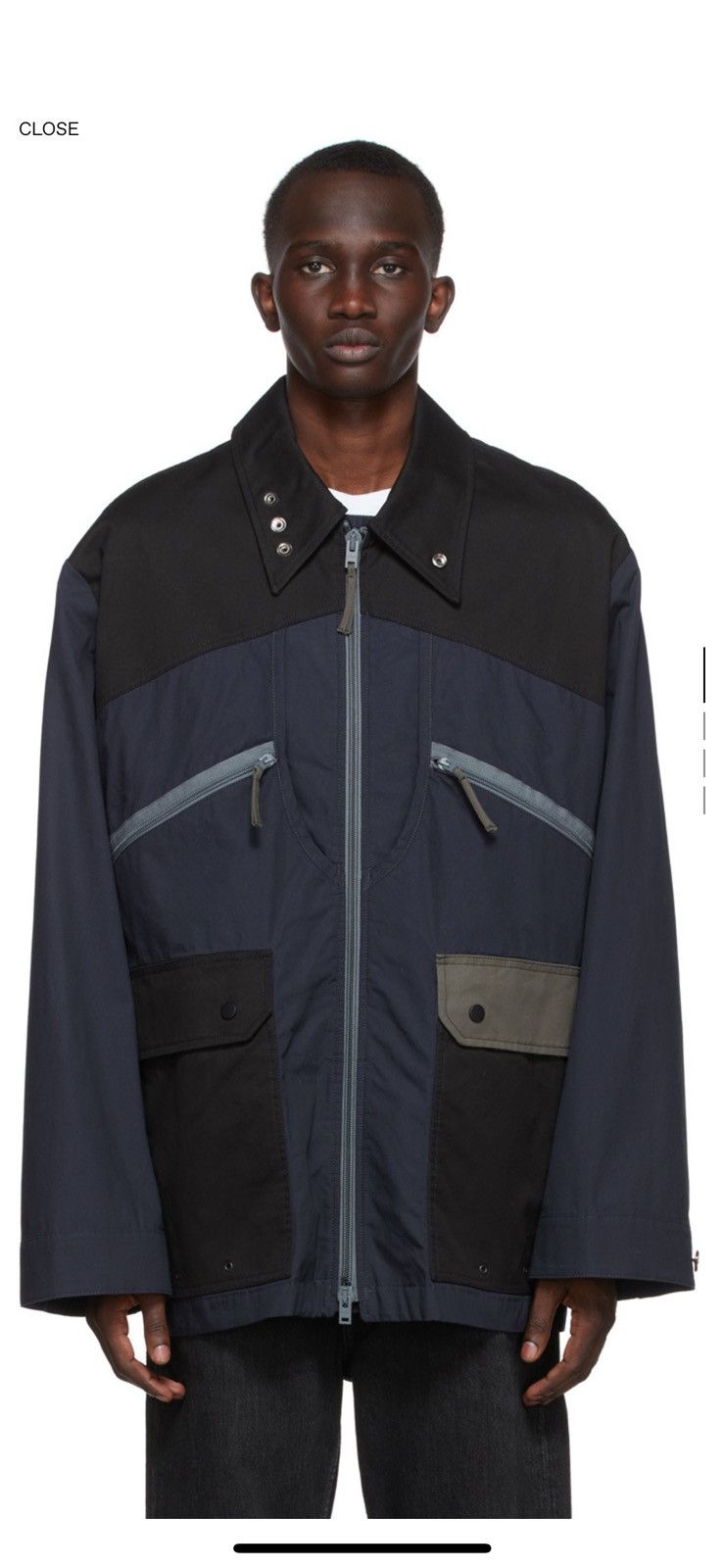Acne Studios Acne Studios Oversized Jacket Size US S / EU 44-46 / 1 - 1 Thumbnail