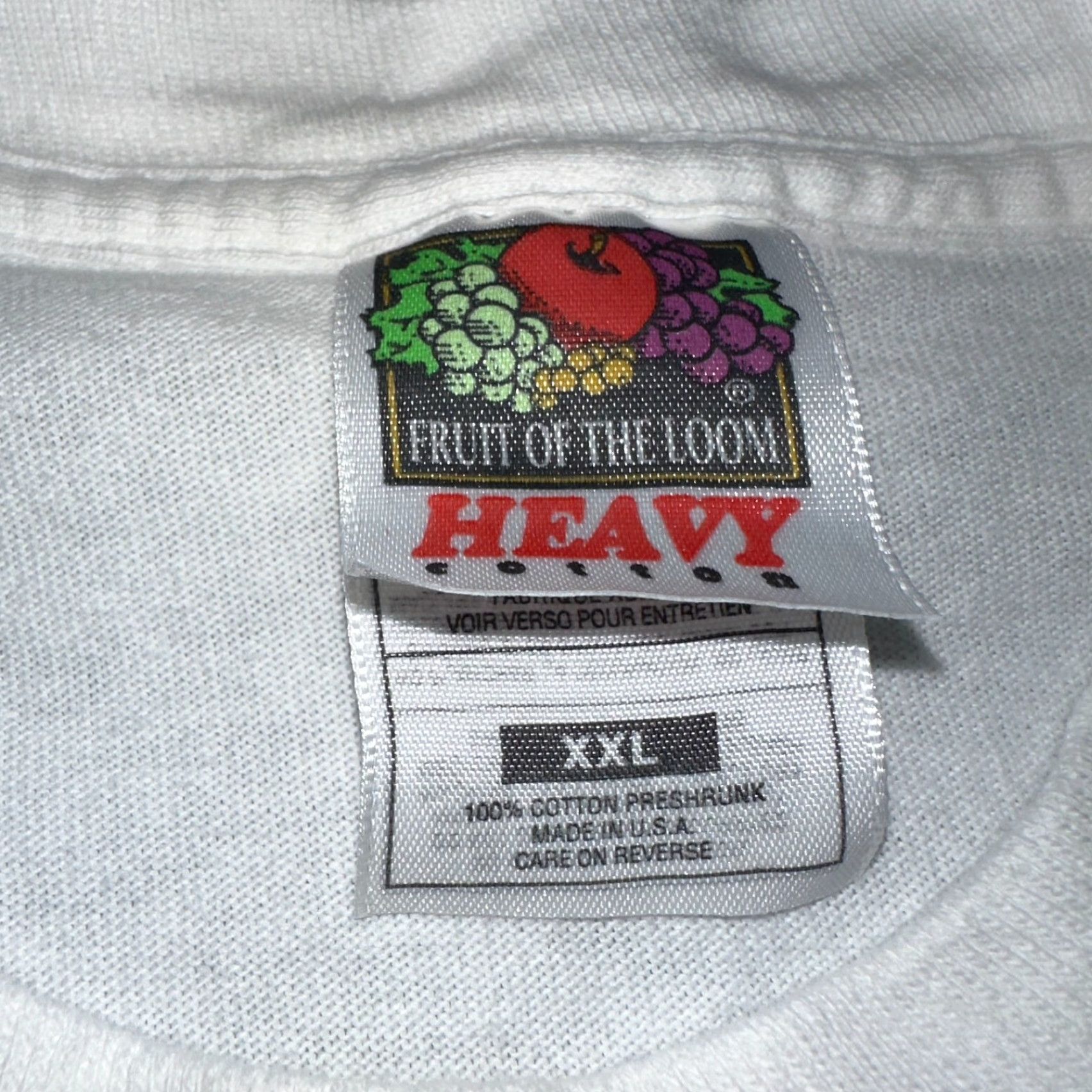 Fruit Of The Loom VINTAGE Fruit of the Loom T-Shirt Shirt 2XL White Mens I DO Funny Health 90s VTG 70s 80s 90s Size US XXL / EU 58 / 5 - 3 Thumbnail