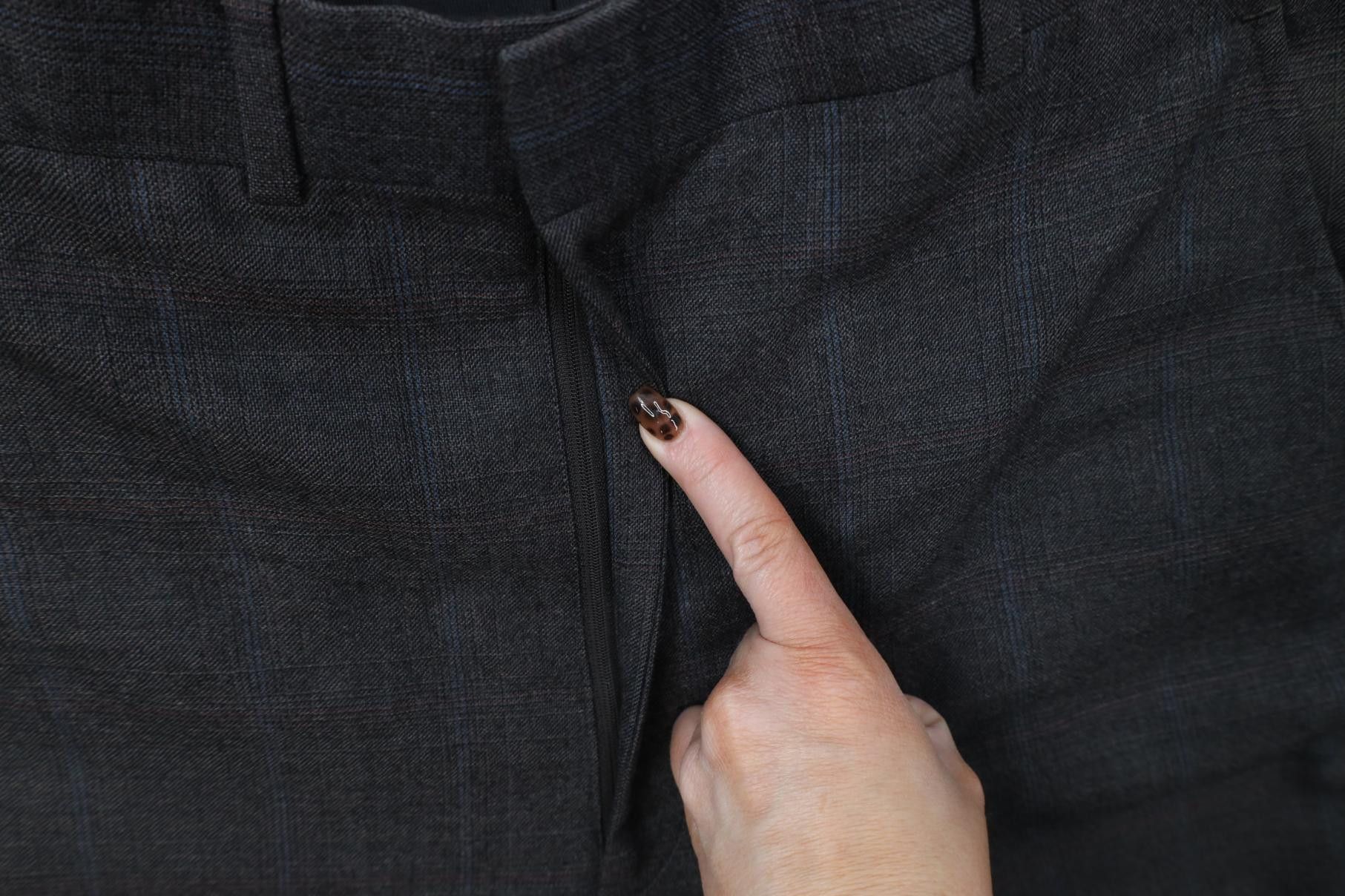 Vintage Vintage 70s Streetwear Heavy Wool Wide Leg Chino Pants USA Size US 36 / EU 52 - 6 Thumbnail