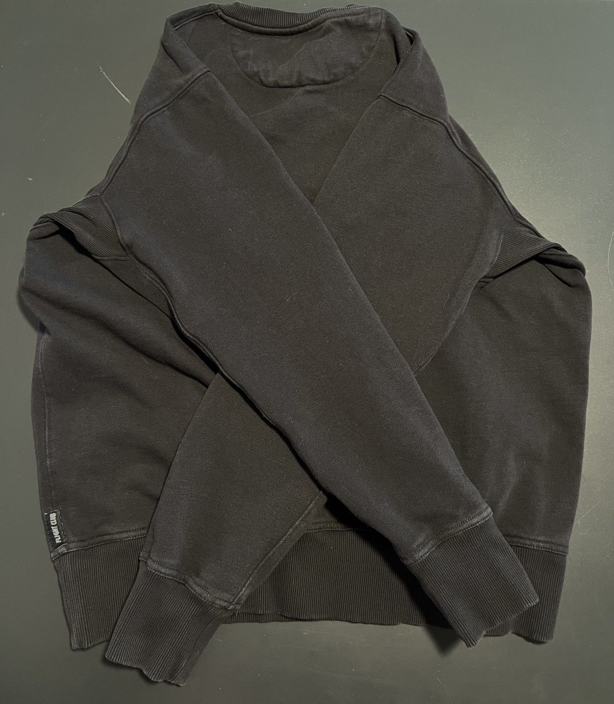 Flight Club Flight Club Men’s Black Sweatshirt with Lettering Size US S / EU 44-46 / 1 - 5 Thumbnail