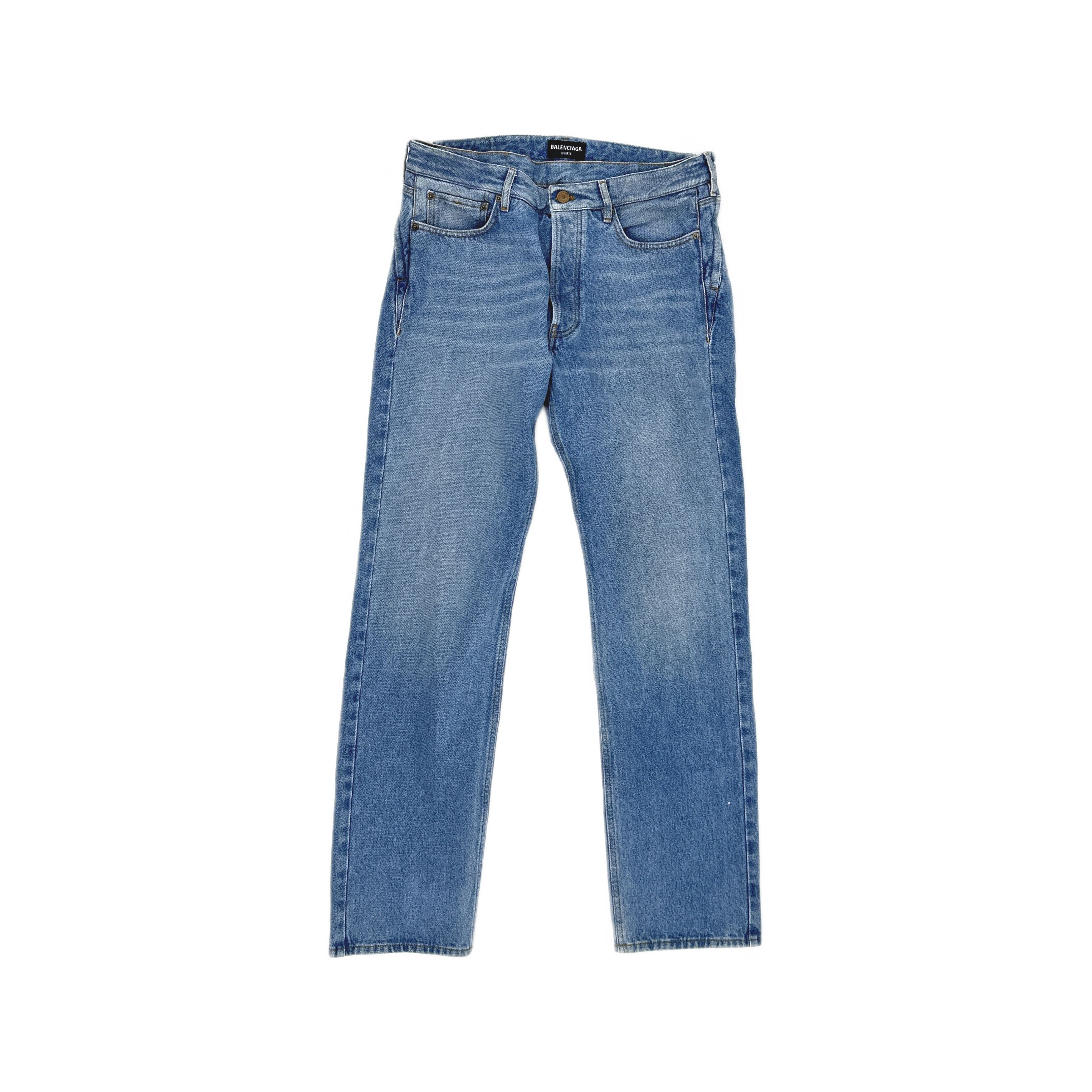 Balenciaga Balenciaga Blue Denim Jeans Size 32 Size US 32 / EU 48 - 1 Thumbnail
